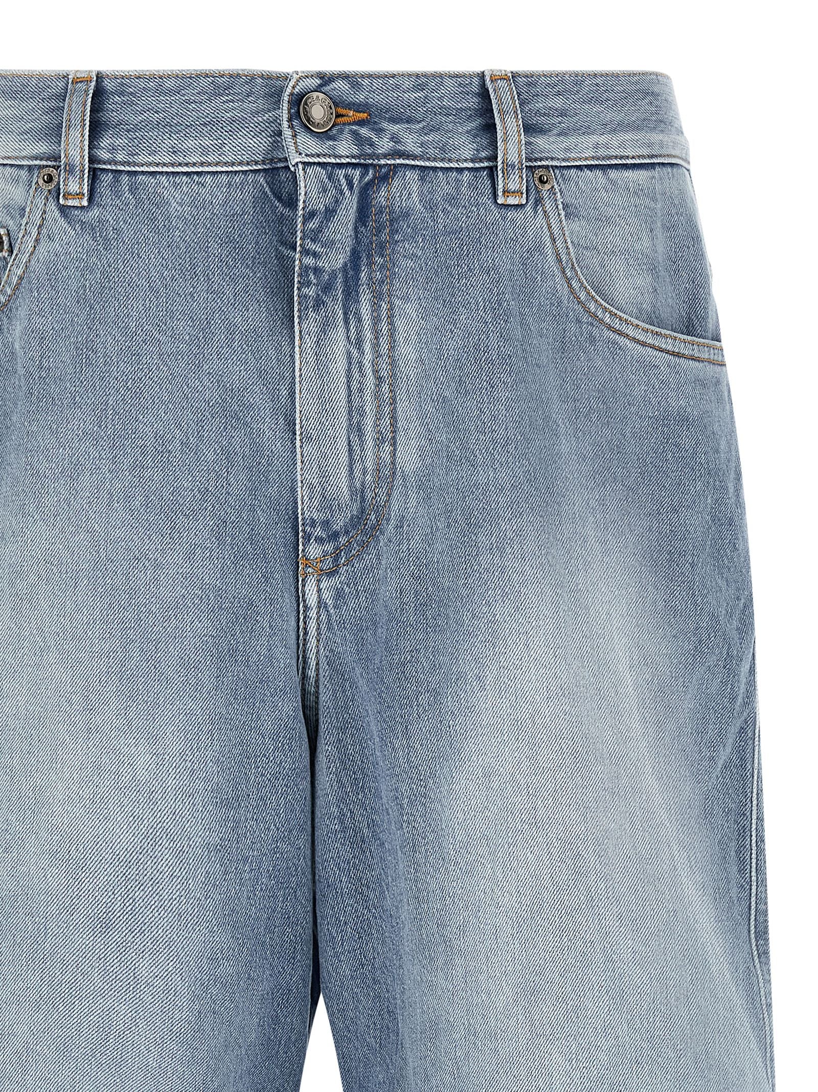 Dolce & Gabbana Blue Cotton Bermuda Men's Shorts