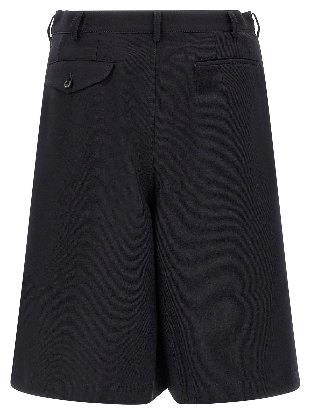 Comme Des Garçons Blue Polyester Bermuda Men's Shorts