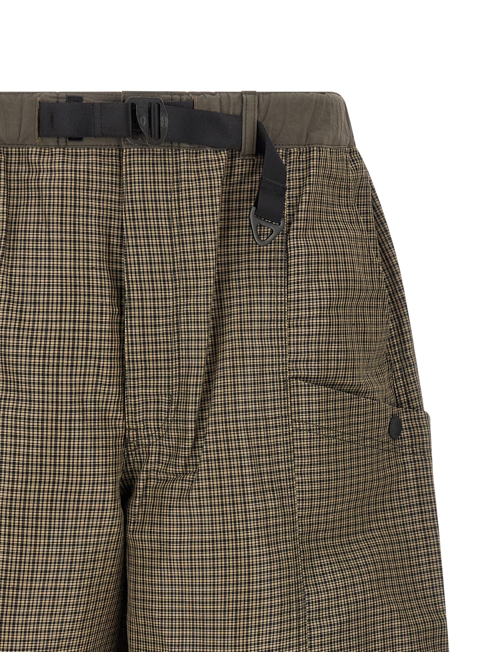 Comme Des Garçons Bicolor Linen Bermuda Men's Shorts