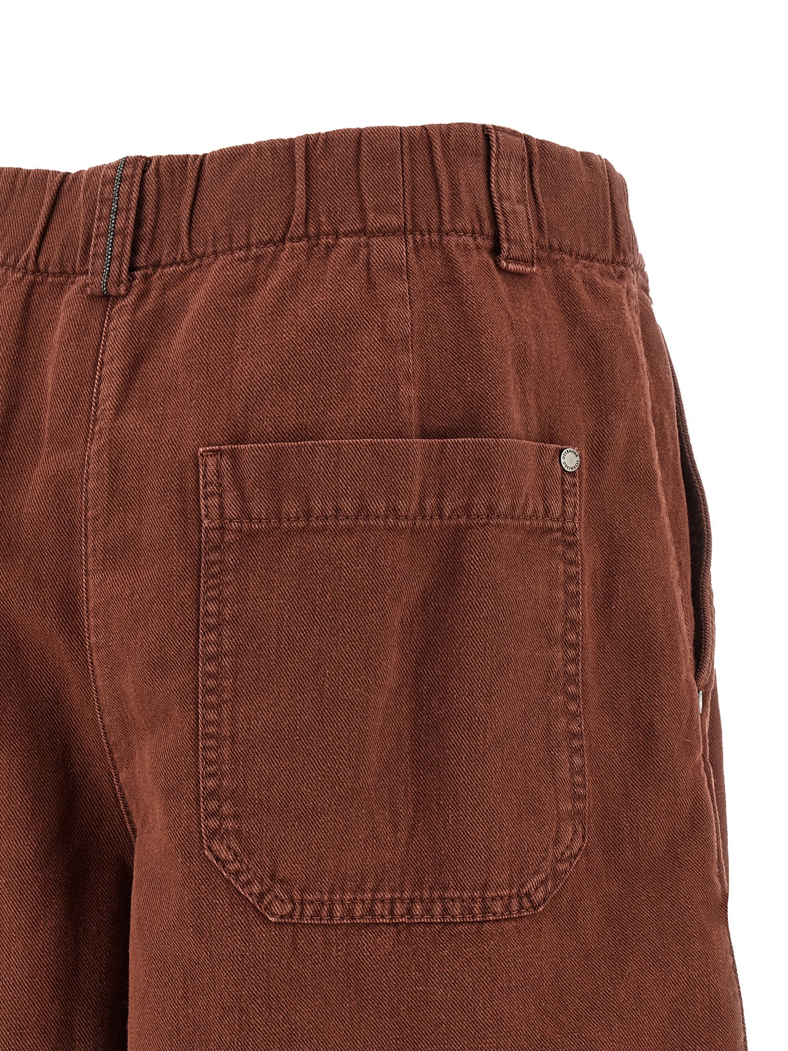 Brunello Cucinelli Multicolor Cotton Bermuda Women's Shorts