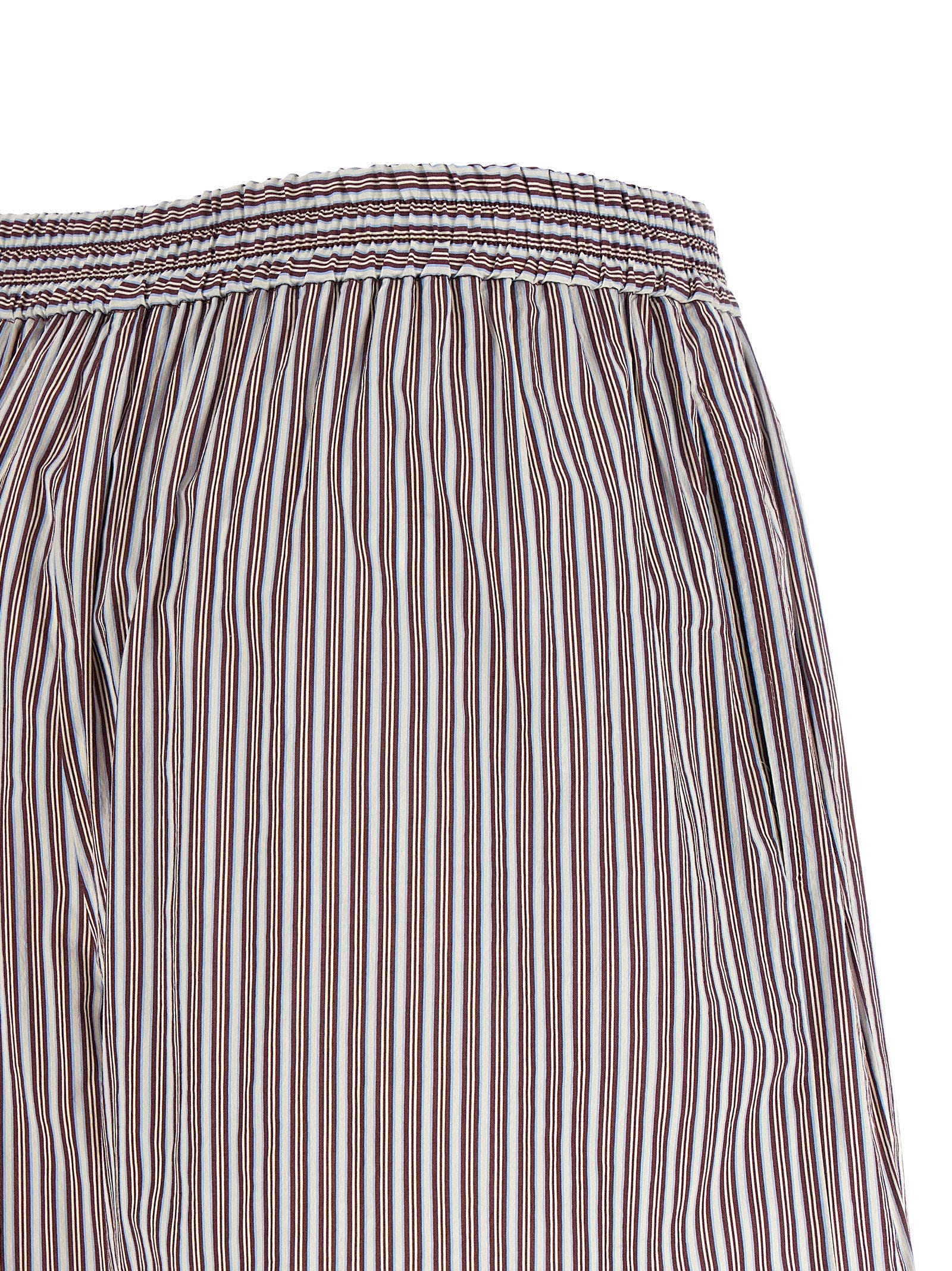 Brunello Cucinelli Bordeaux Cotton Bermuda Women's Shorts