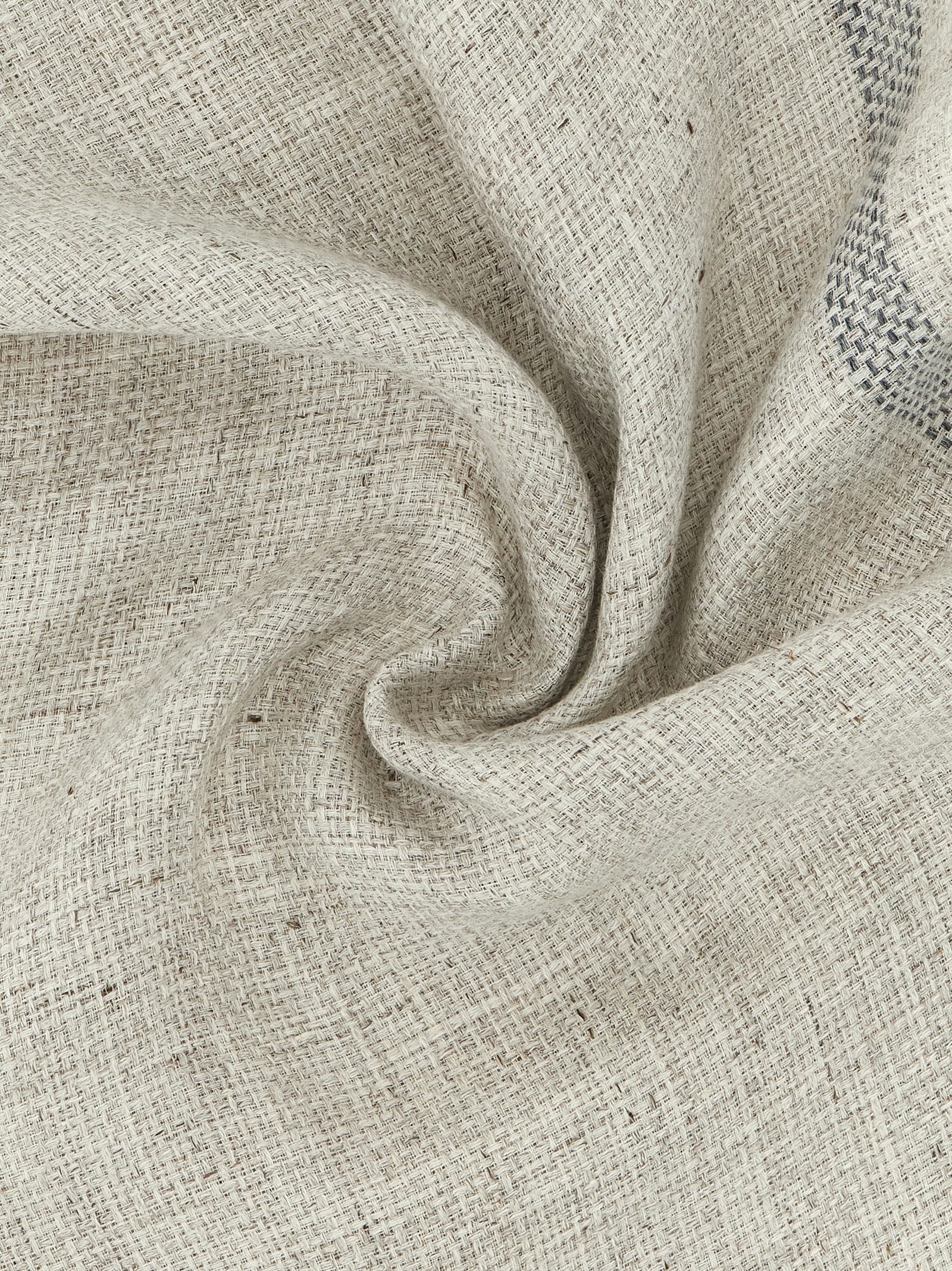Brunello Cucinelli Gray Linen Men's Scarf