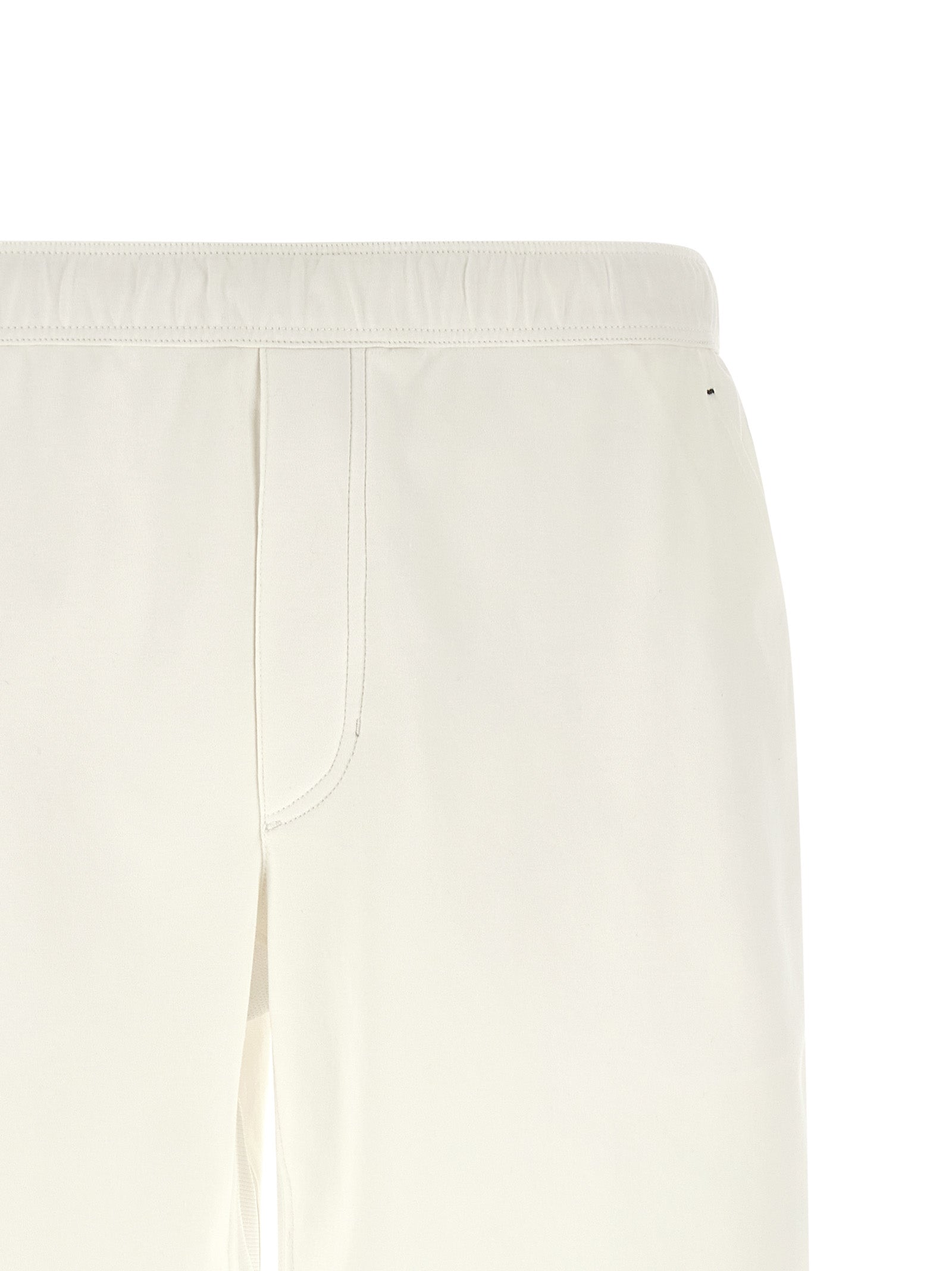 Brunello Cucinelli White Cotton Bermuda Men's Shorts