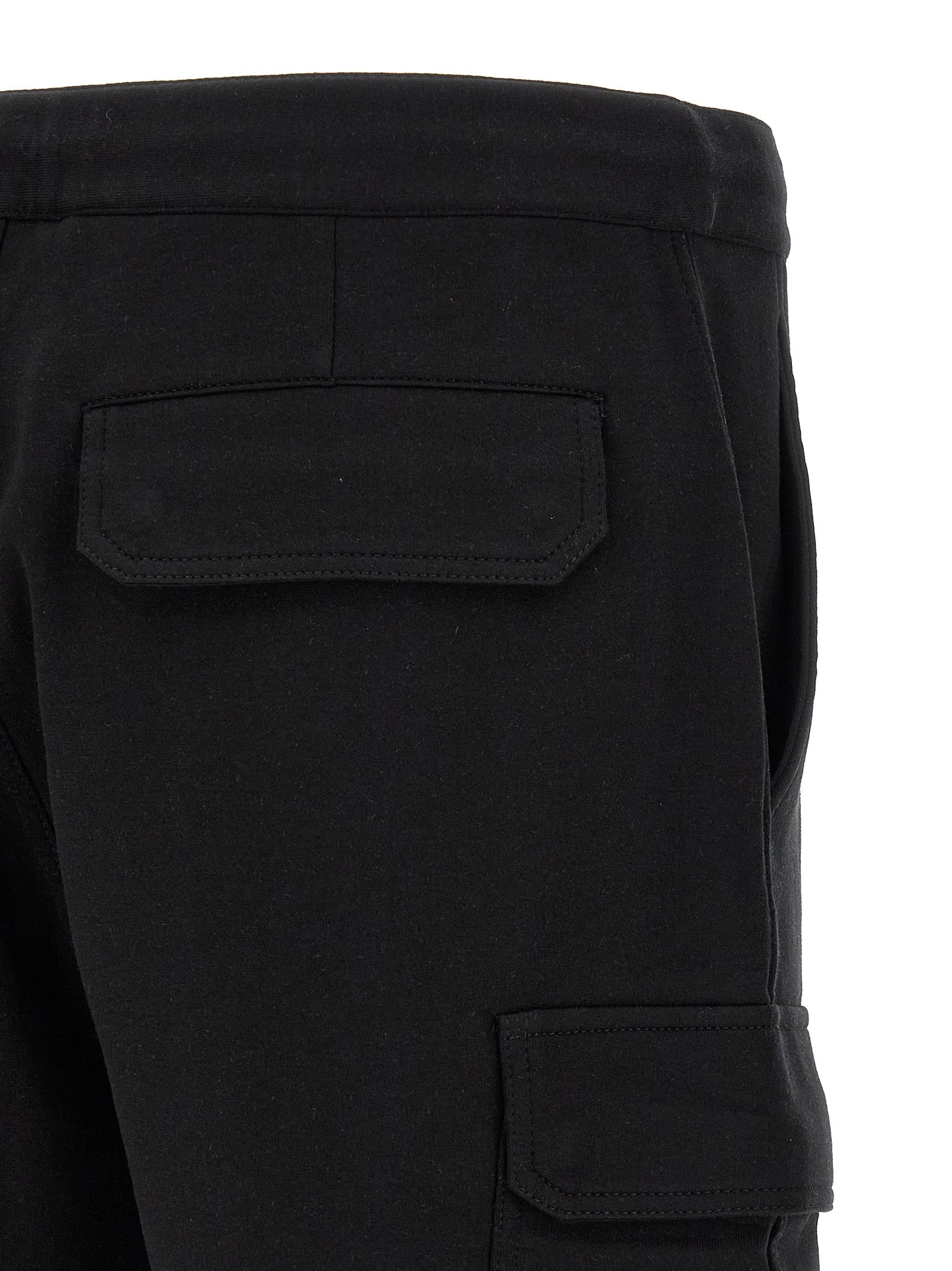 Brunello Cucinelli Black Cotton Bermuda Men's Shorts