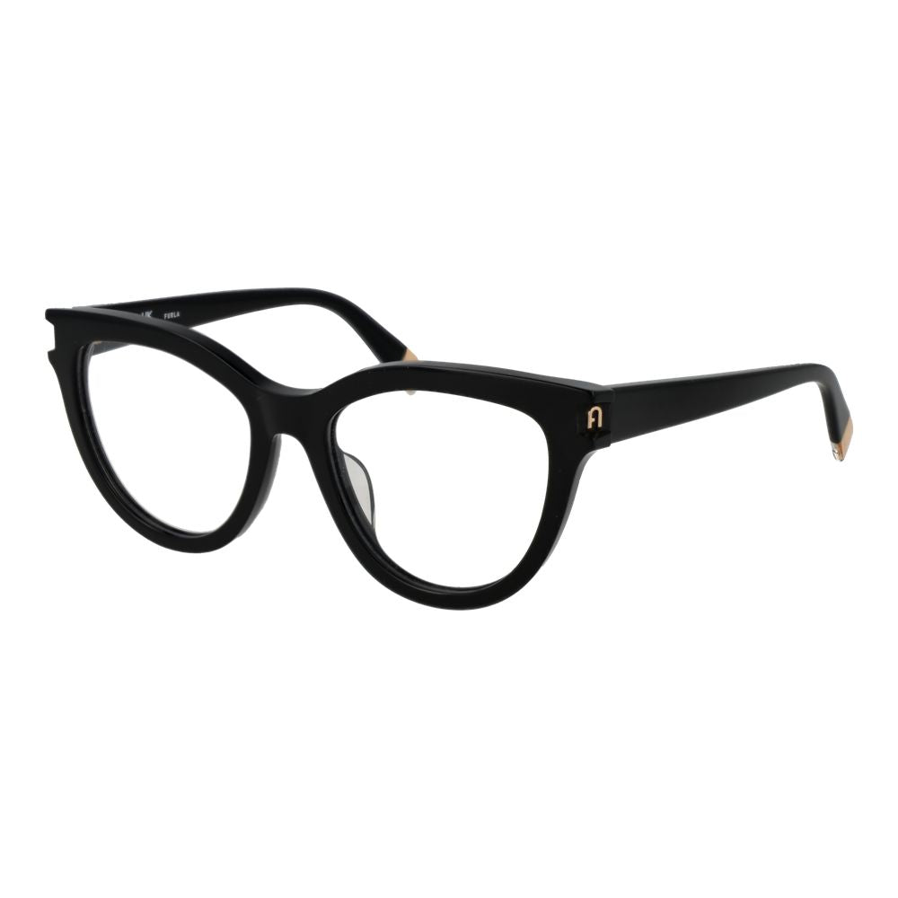Furla Black Cellulose Acetate Glasses Women's (Frames)