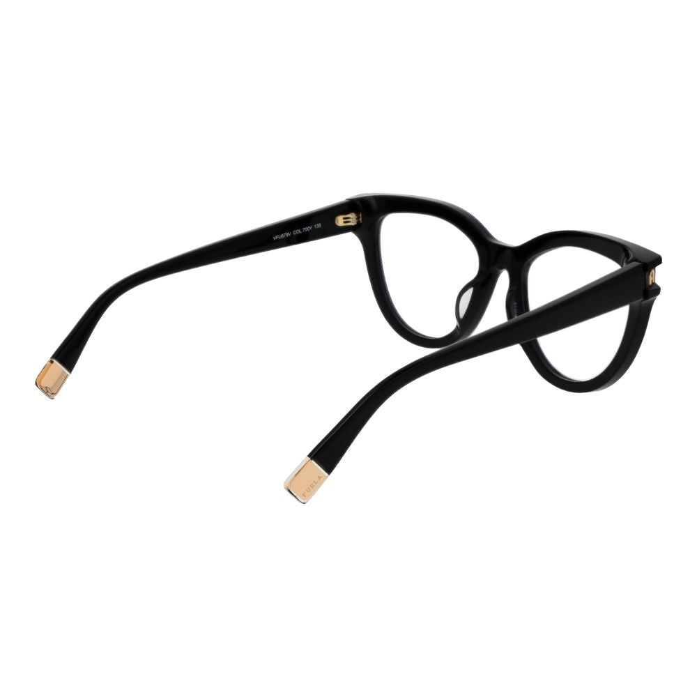 Furla Black Cellulose Acetate Glasses Women's (Frames)