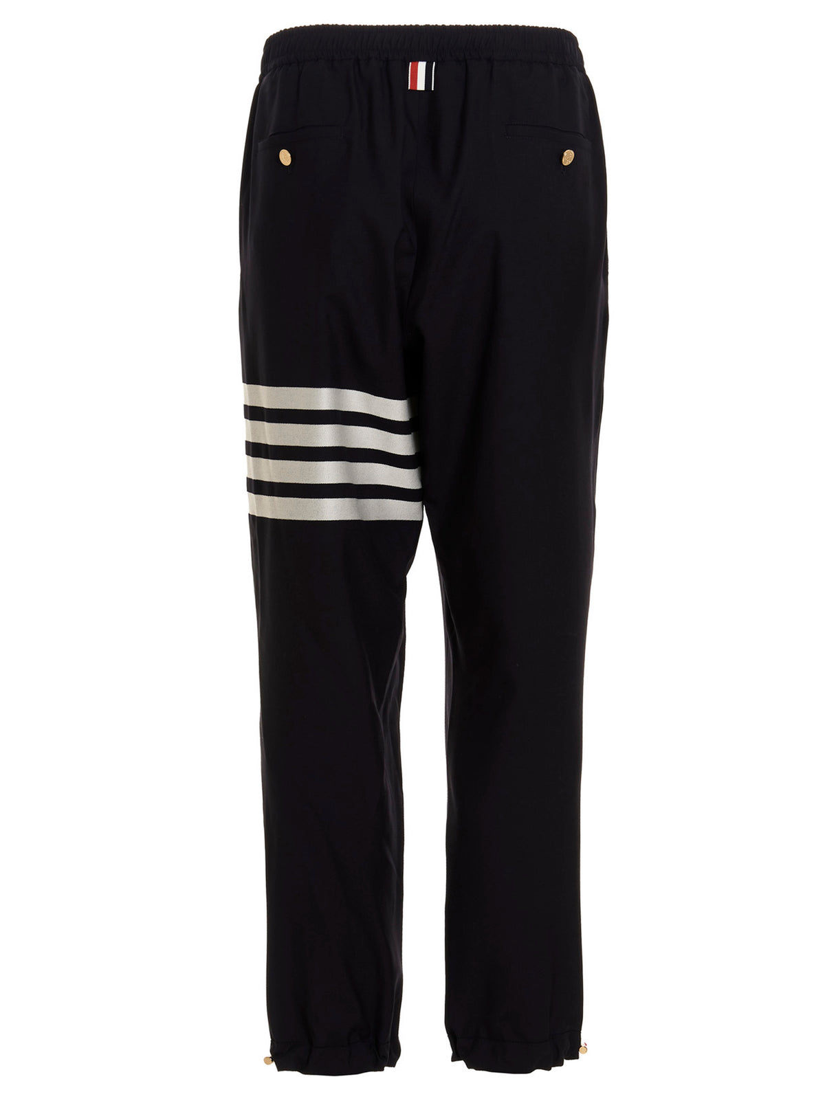 Thom Browne Blue Wool Athletic Men's Pants