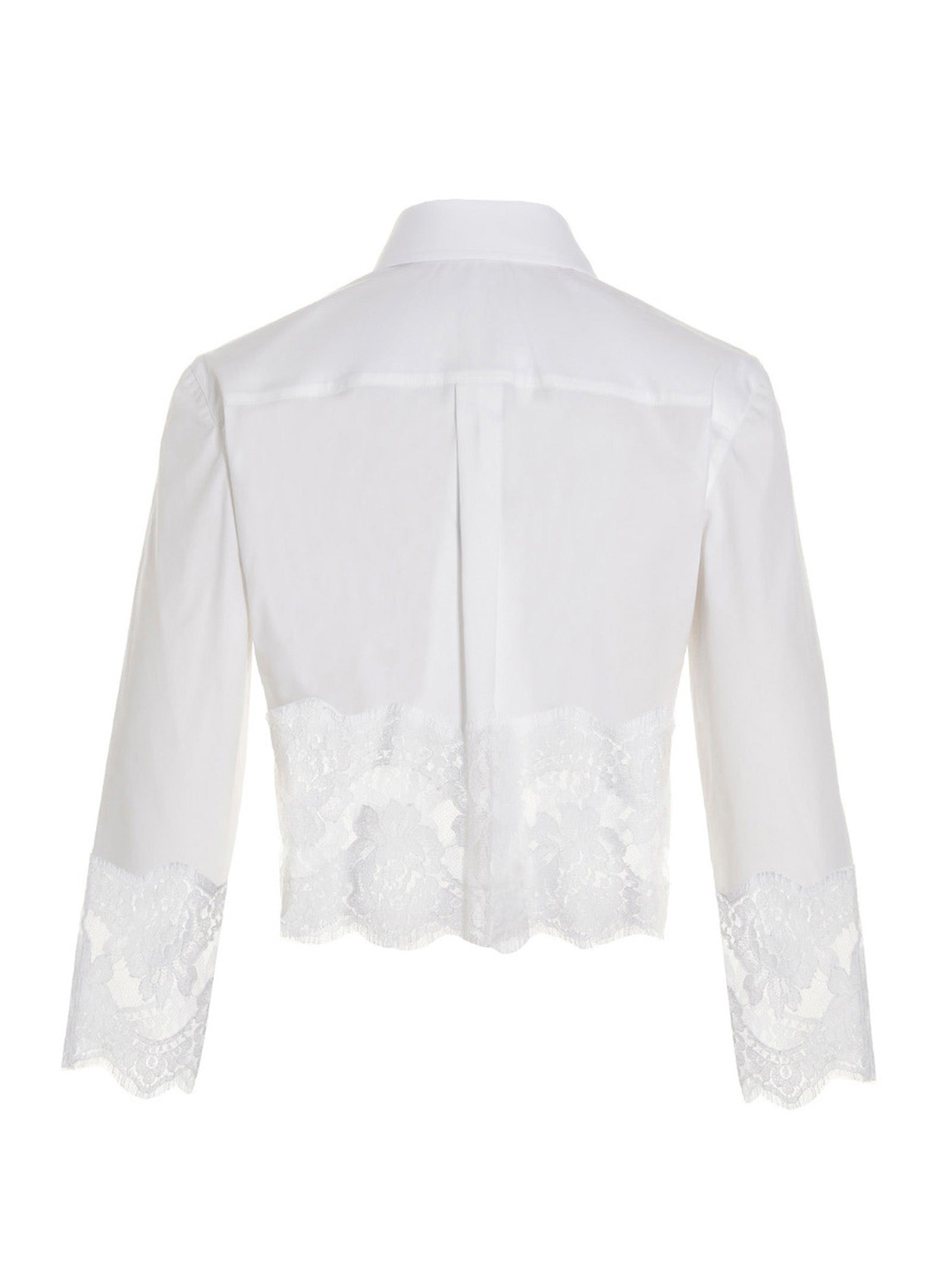 Dolce & Gabbana White Cotton Women's Blouse