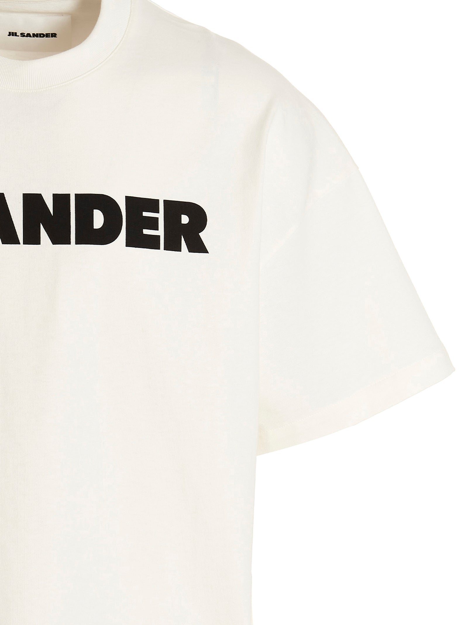 Jil Sander Bicolor Cotton Men's T-Shirt