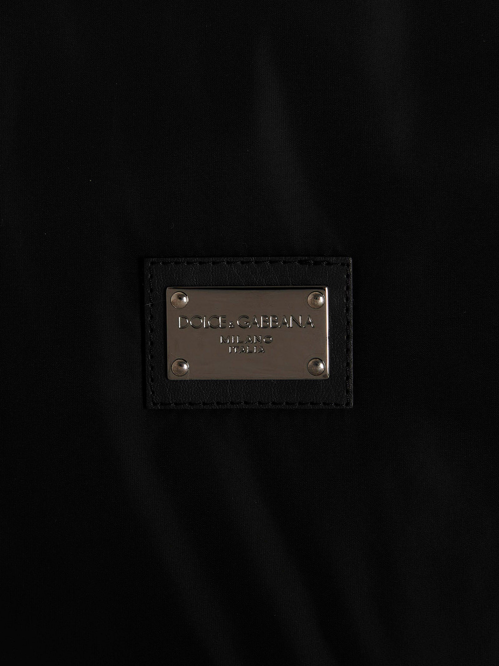 Dolce & Gabbana Black Polyamide Men's Bomber