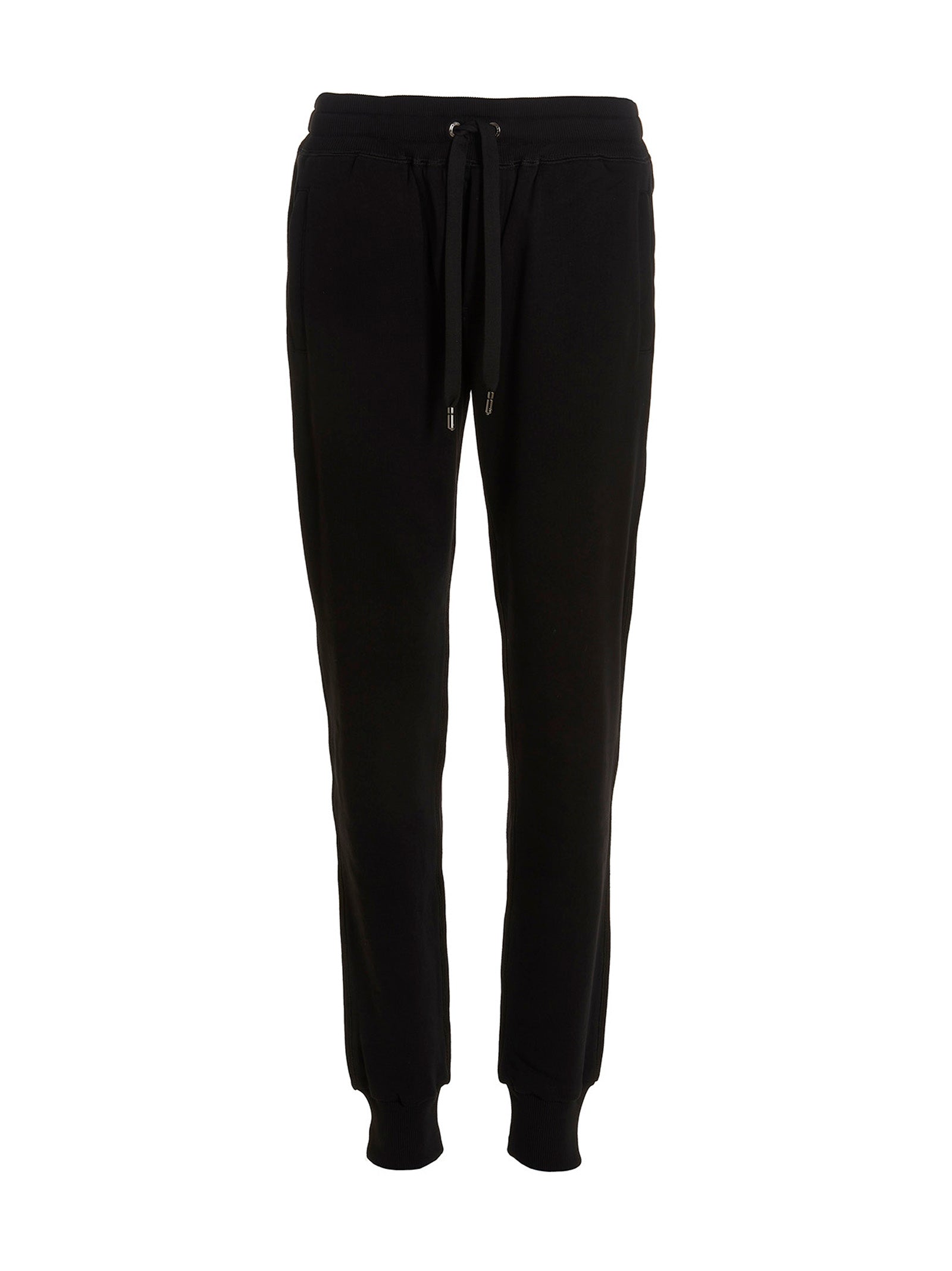 Dolce & Gabbana Black Cotton Joggers (Workout Men's Pants)