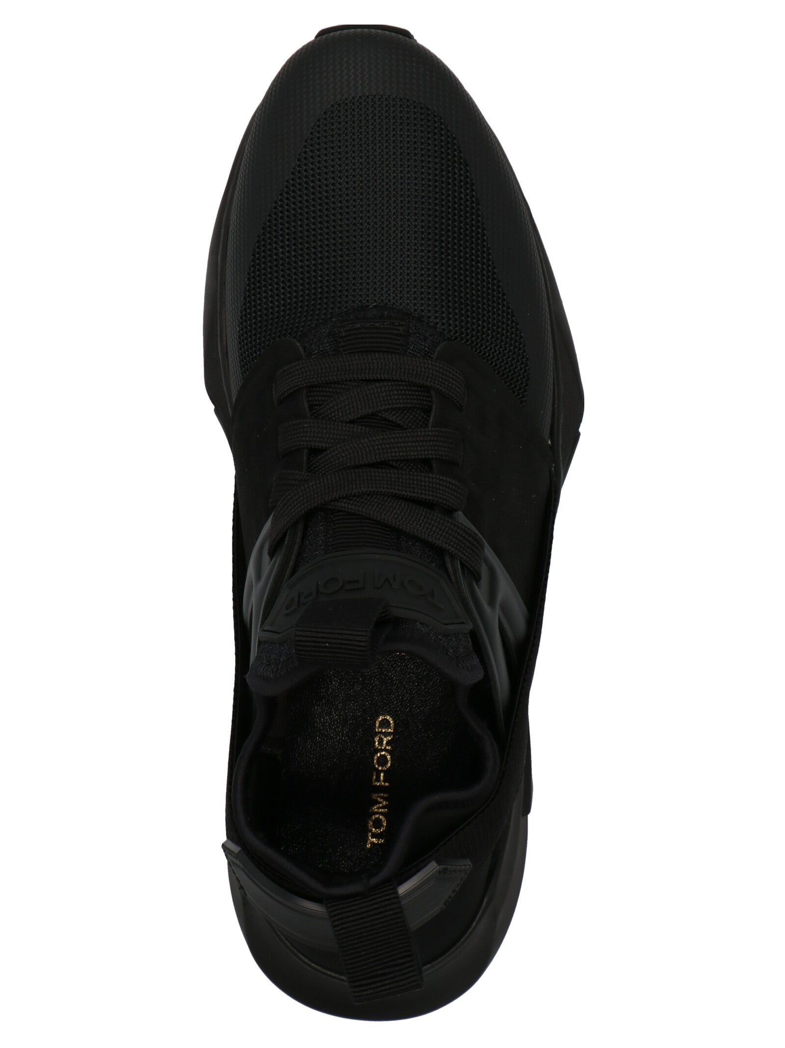 Tom Ford Black Polyethylene Athletic Men's Sneakers