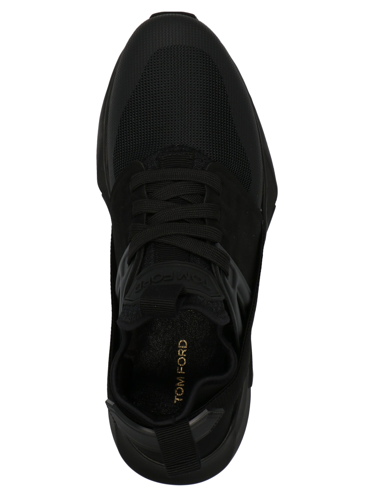 Tom Ford Black Polyethylene Athletic Men's Sneakers