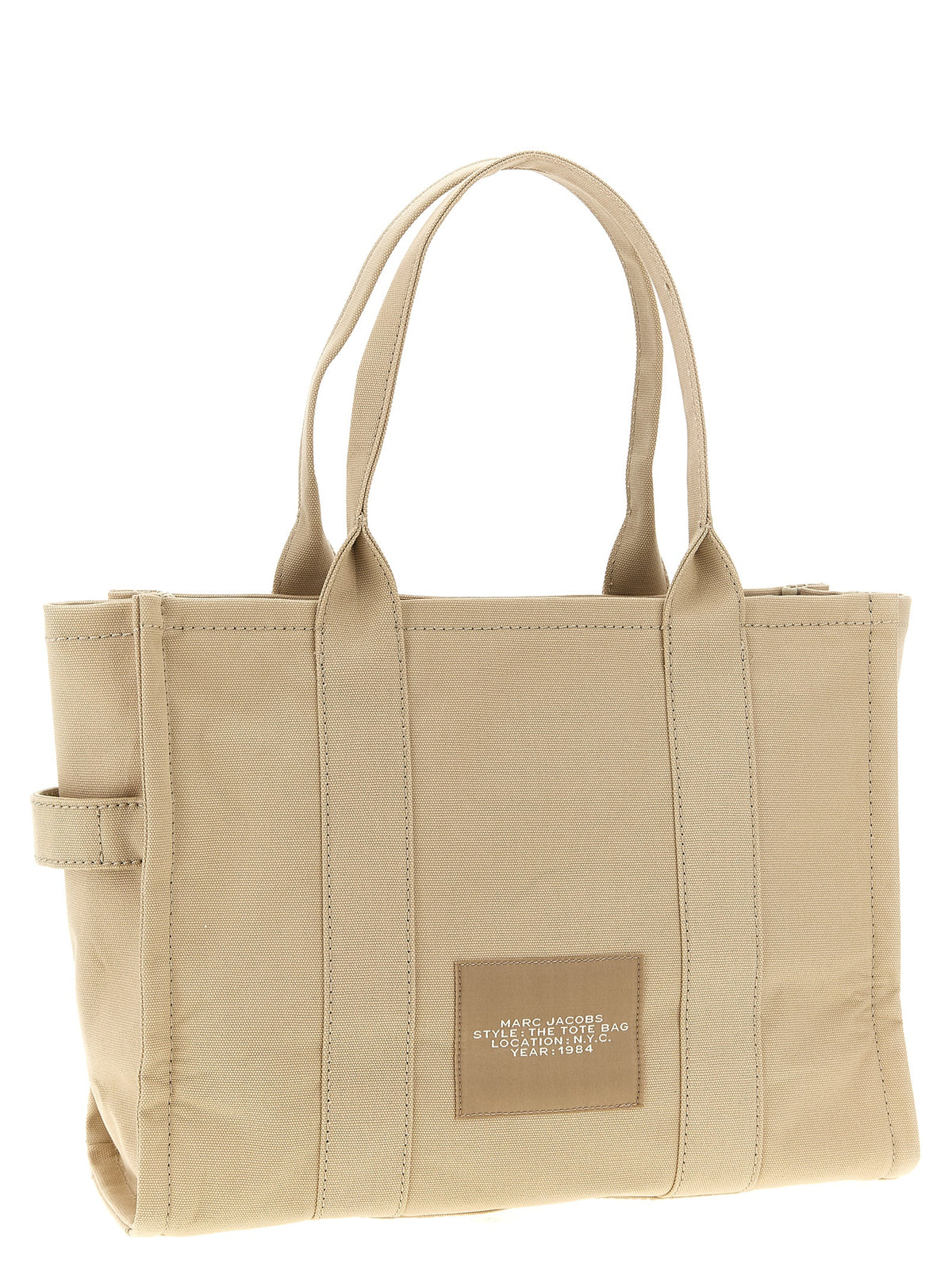 Marc Jacobs Beige Cotton Tote Women's Bag