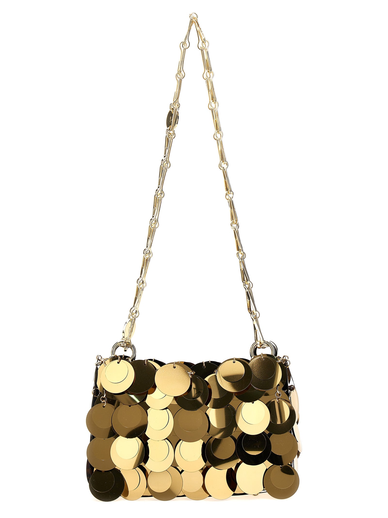 Paco Rabanne Gold Polyester Women's Handbag