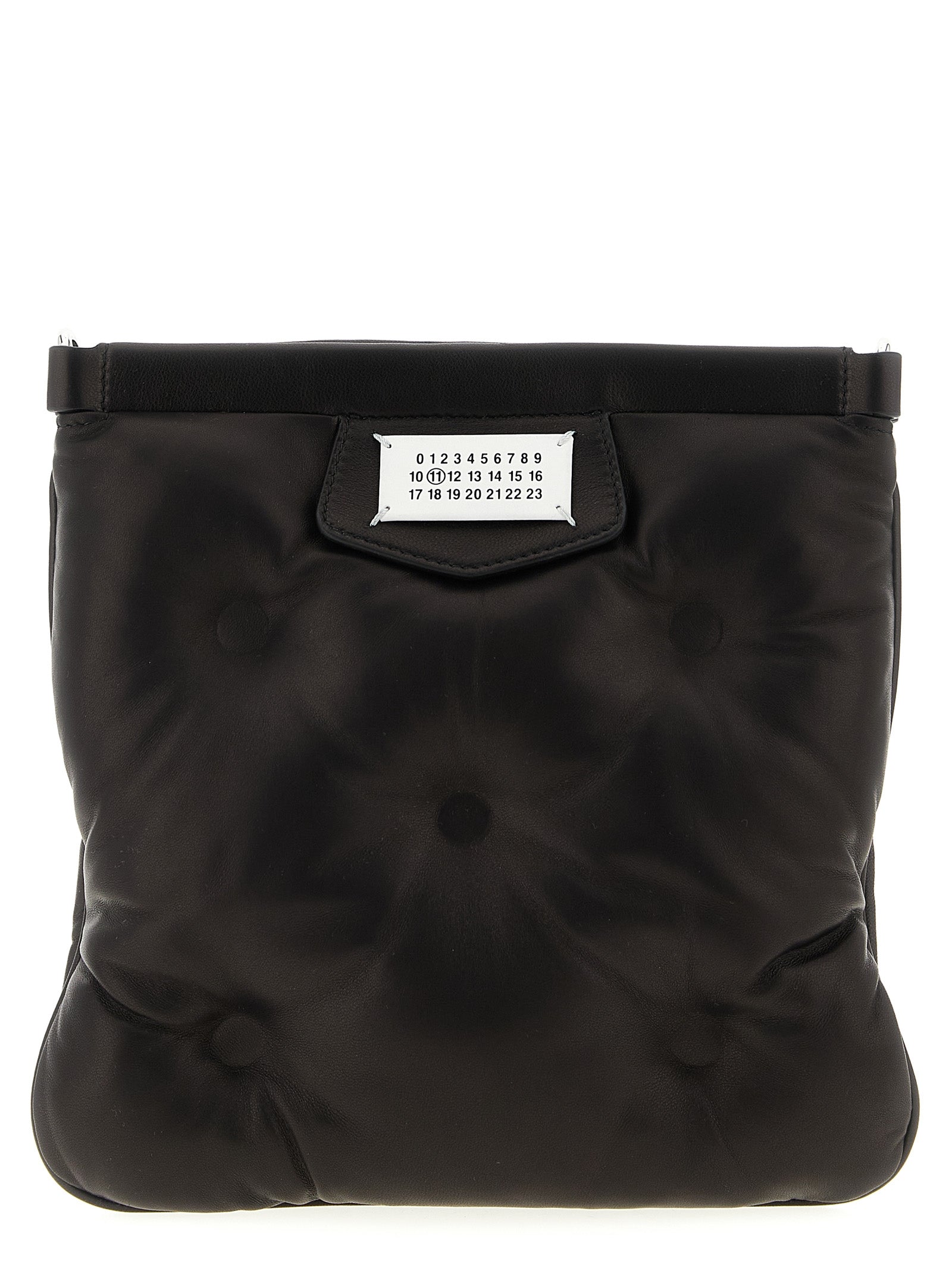 Maison Margiela Black Lambskin Crossbody Women's Bag