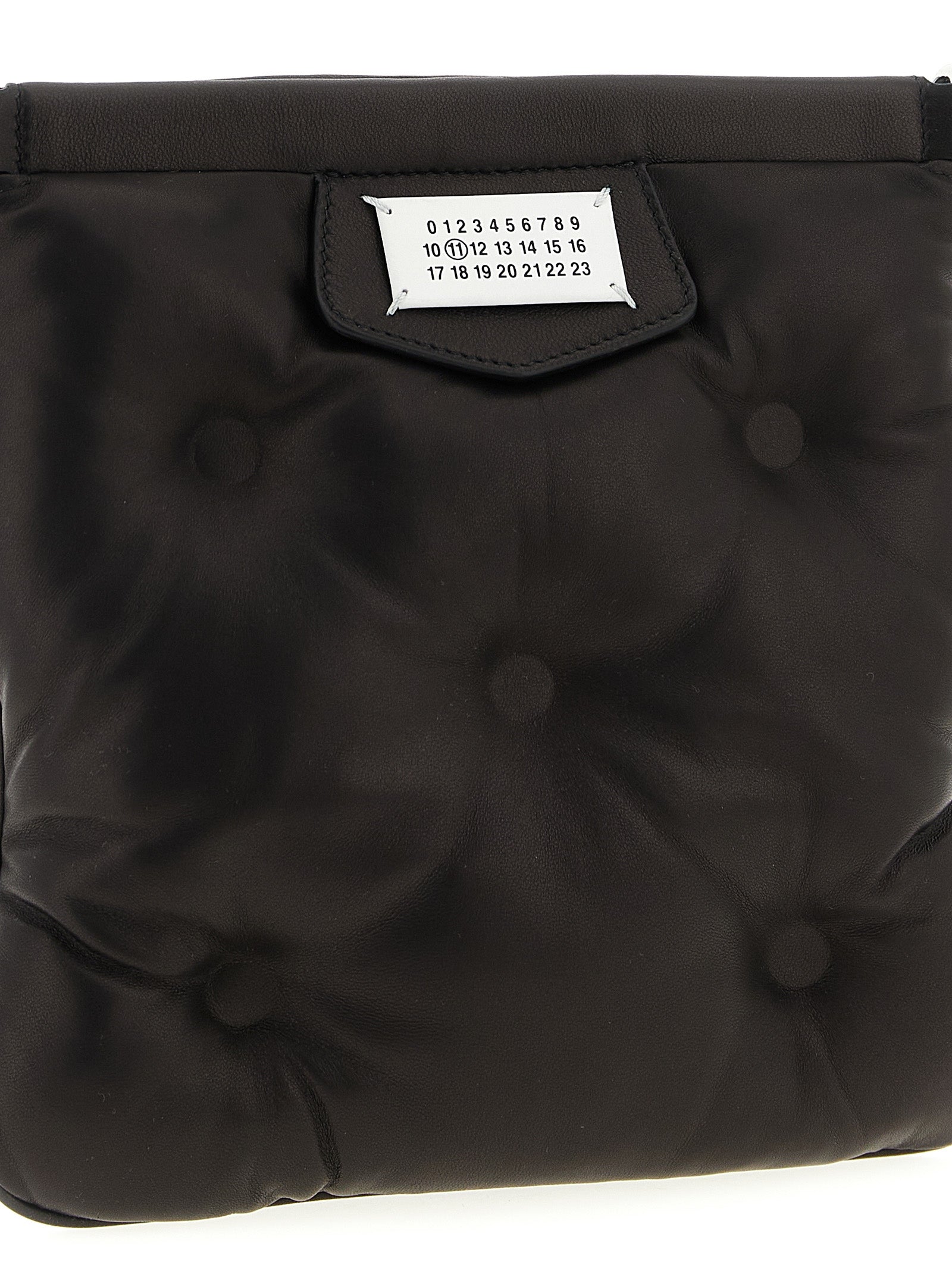 Maison Margiela Black Lambskin Crossbody Women's Bag