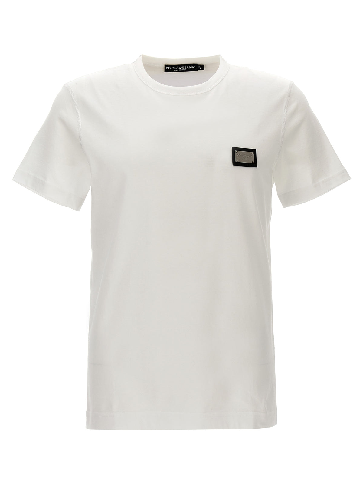 Dolce & Gabbana White Cotton Men's T-Shirt