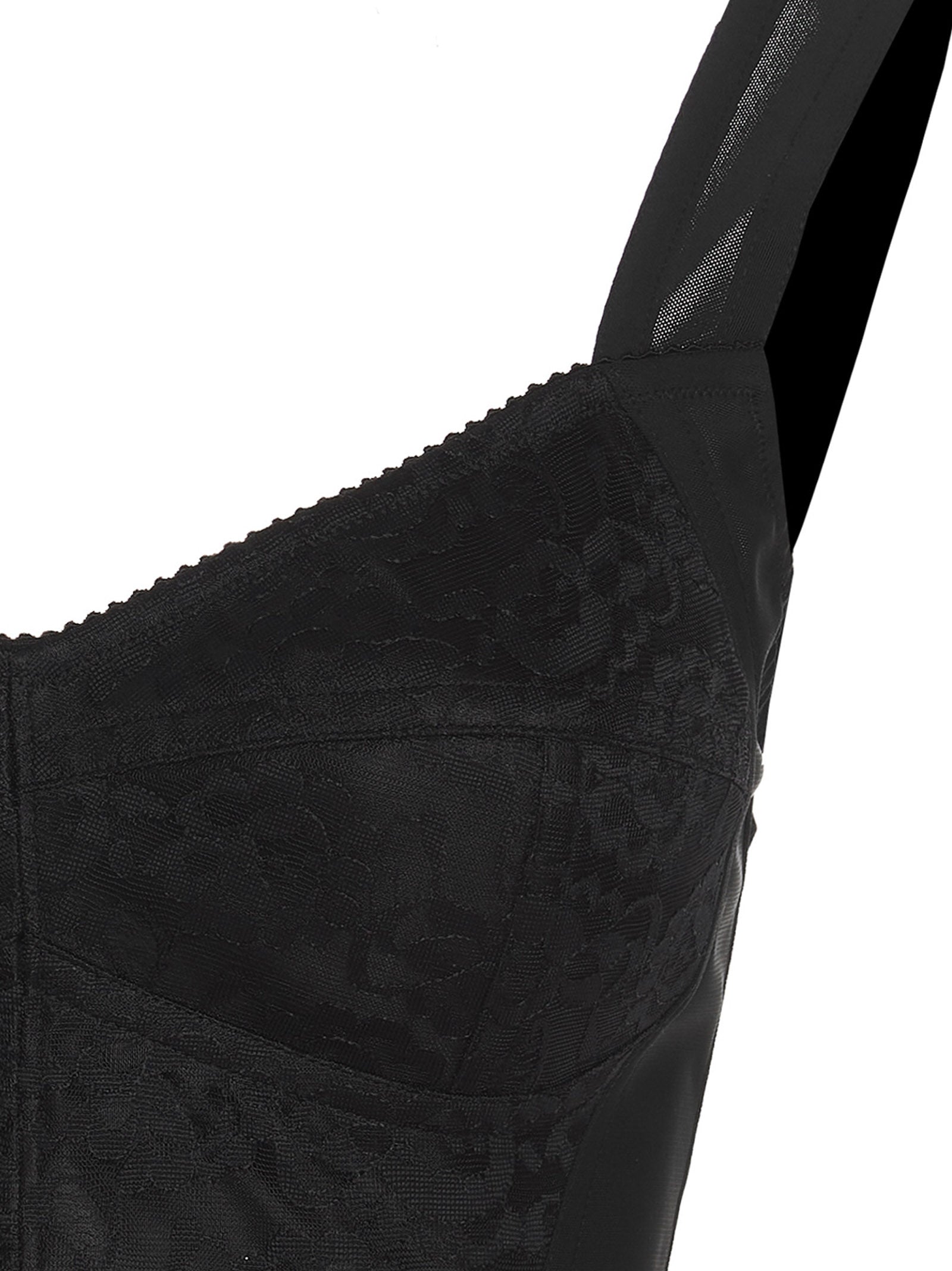 Dolce & Gabbana Black Polyamide Tank Women's Tops