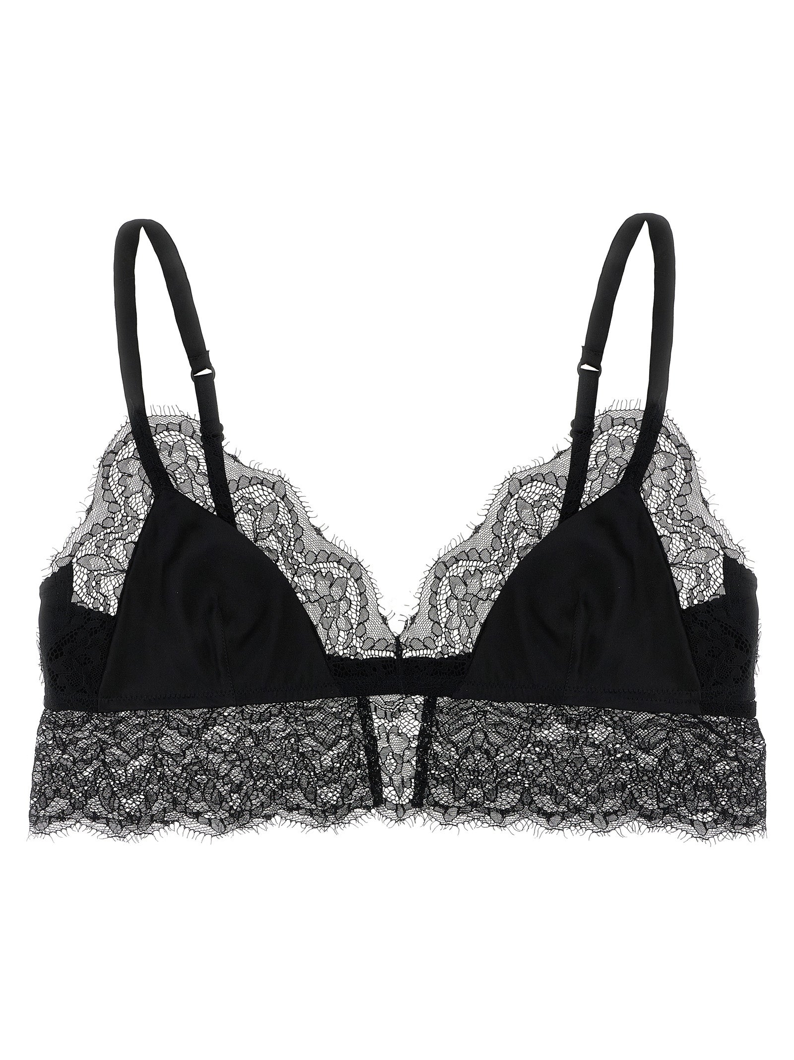 Dolce & Gabbana Black Silk Women's Bra