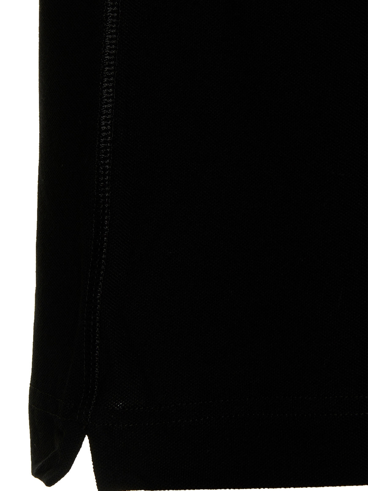Dolce & Gabbana Black Cotton Polo Men's Shirt