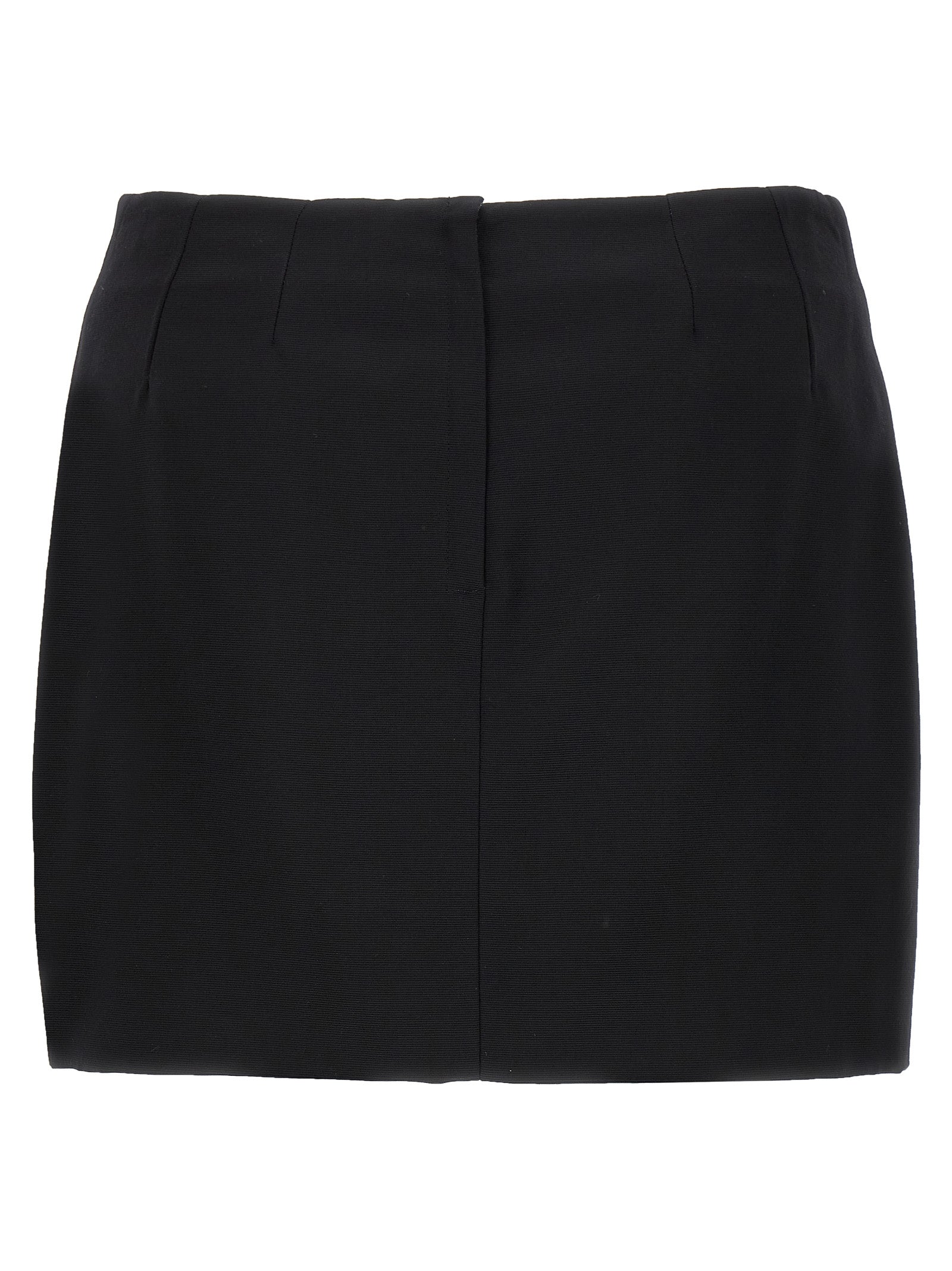 Dolce & Gabbana Black Viscose Long Women's Skirt