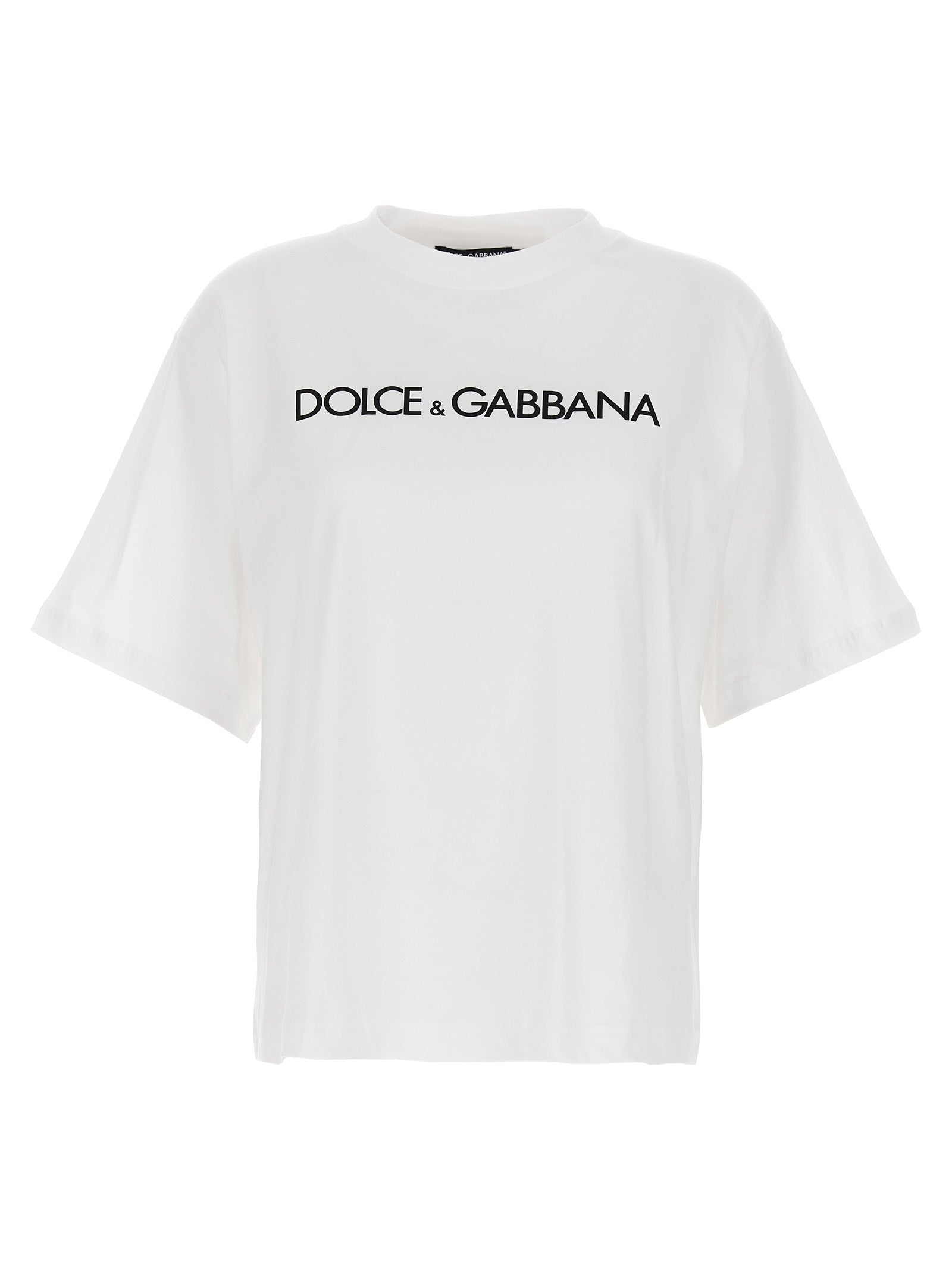 Dolce & Gabbana White Cotton Women's T-Shirt