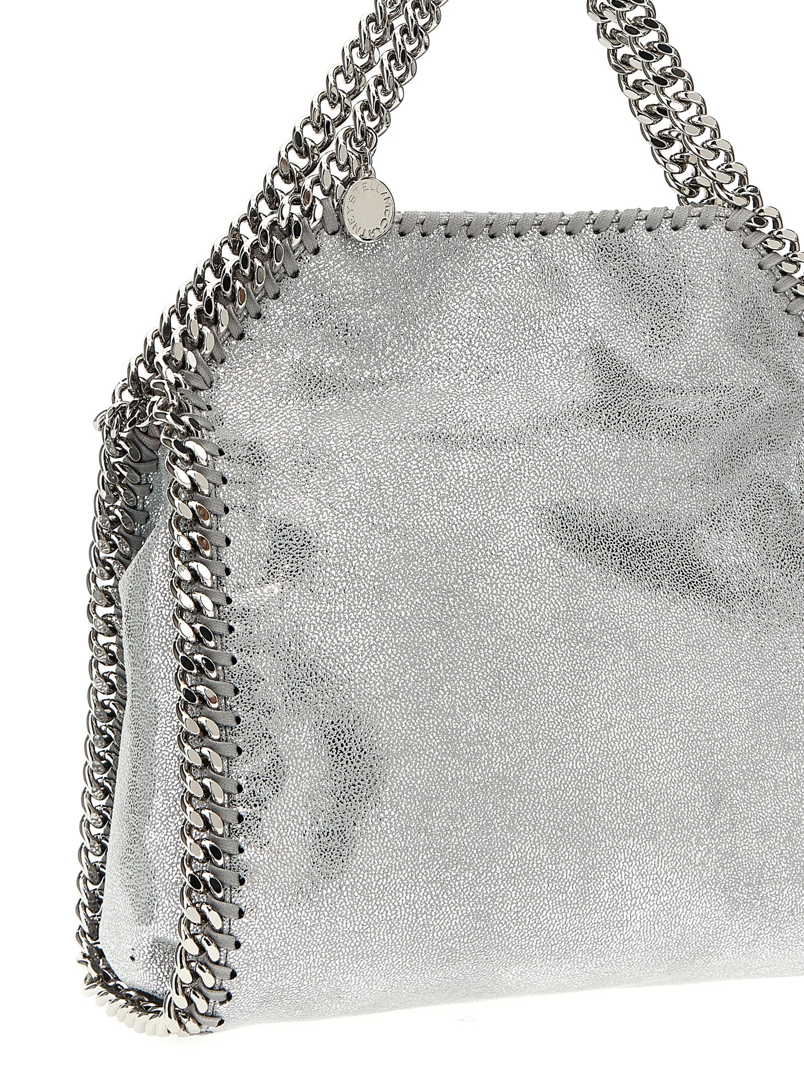Stella McCartney Silver Polyester Women's Handbag