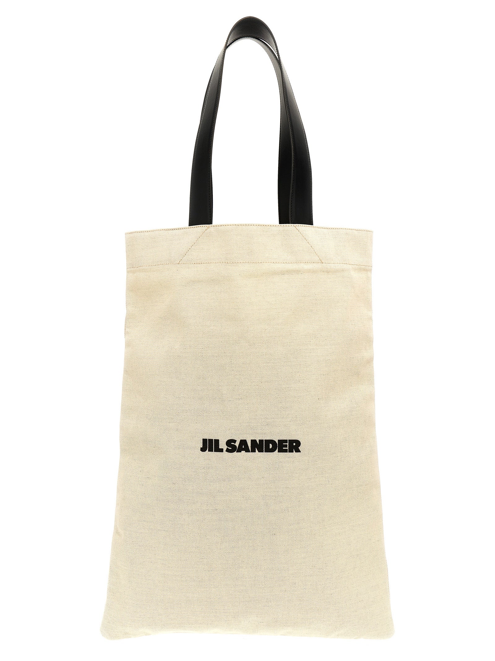 Jil Sander Bicolor Cotton Tote Women's Bag