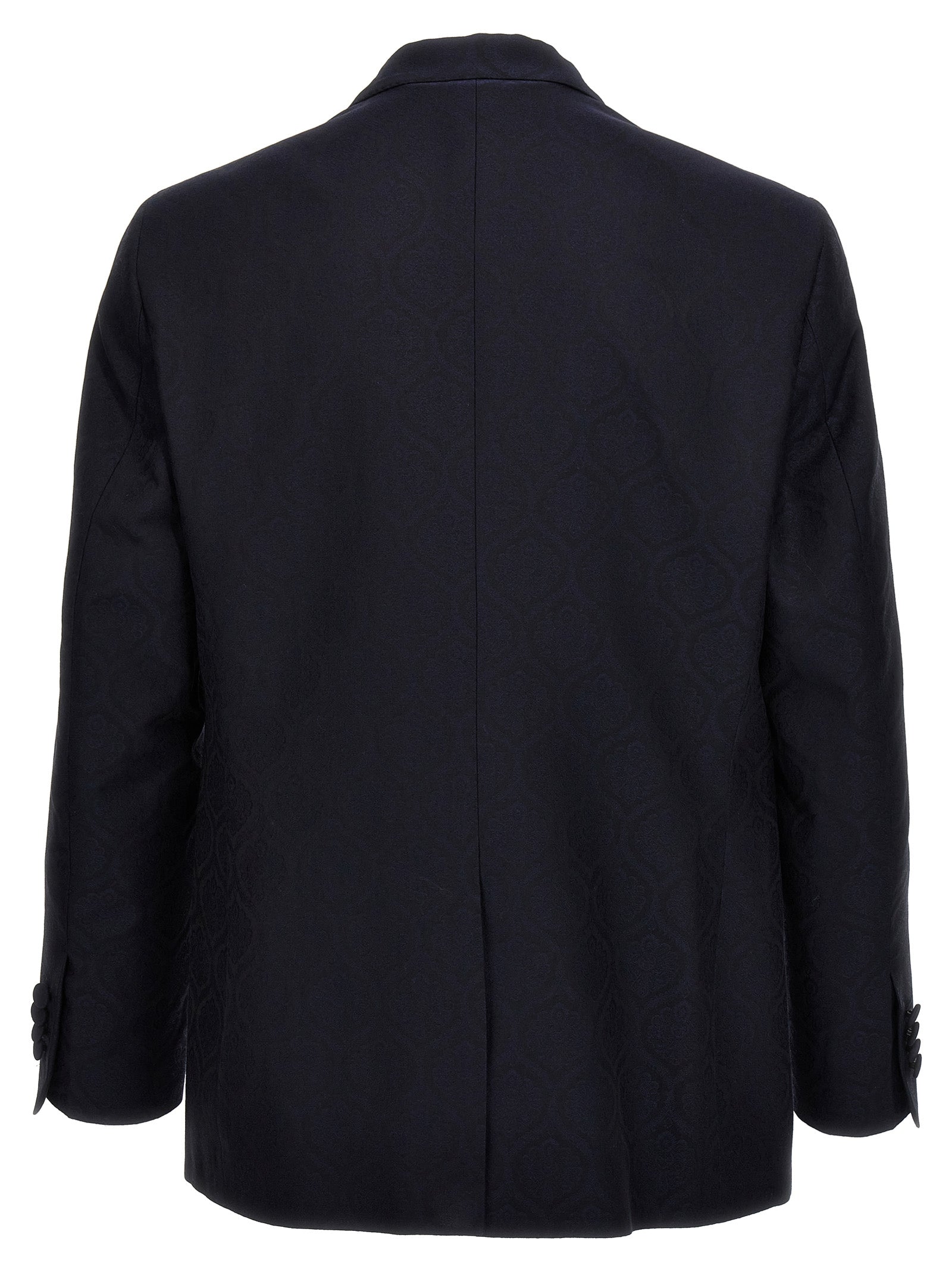 Etro Blue Cotton Men's Blazer