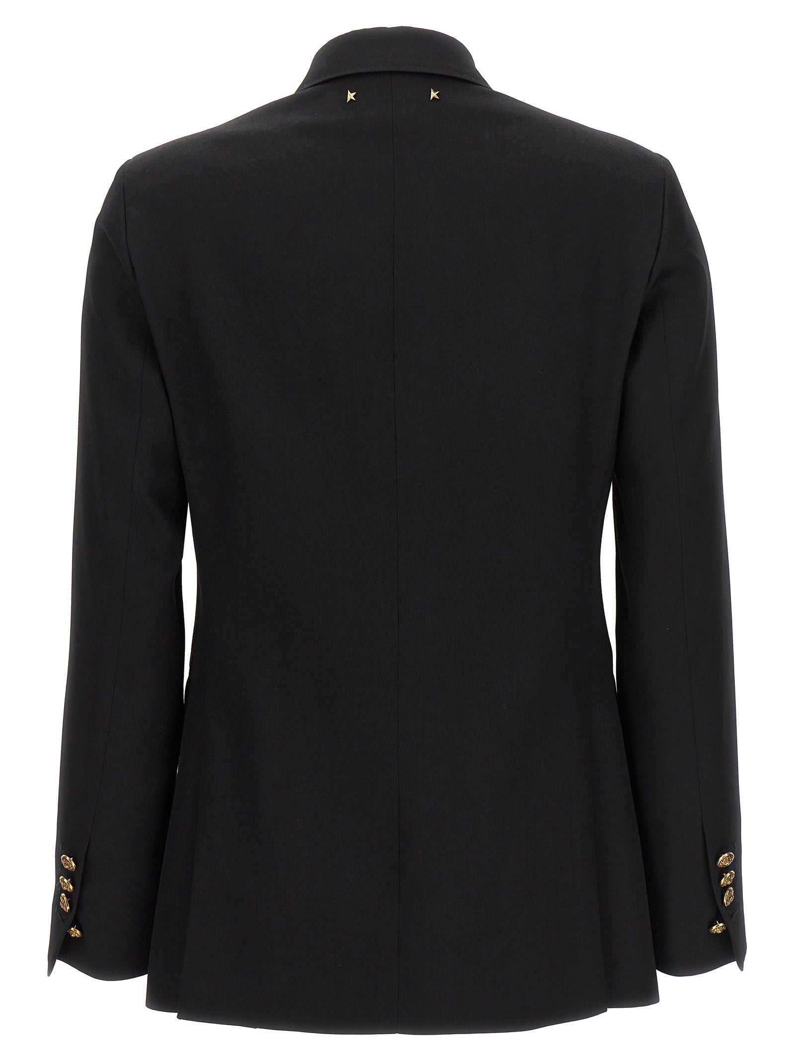 Golden Goose Black Virgin Wool Women's Blazer