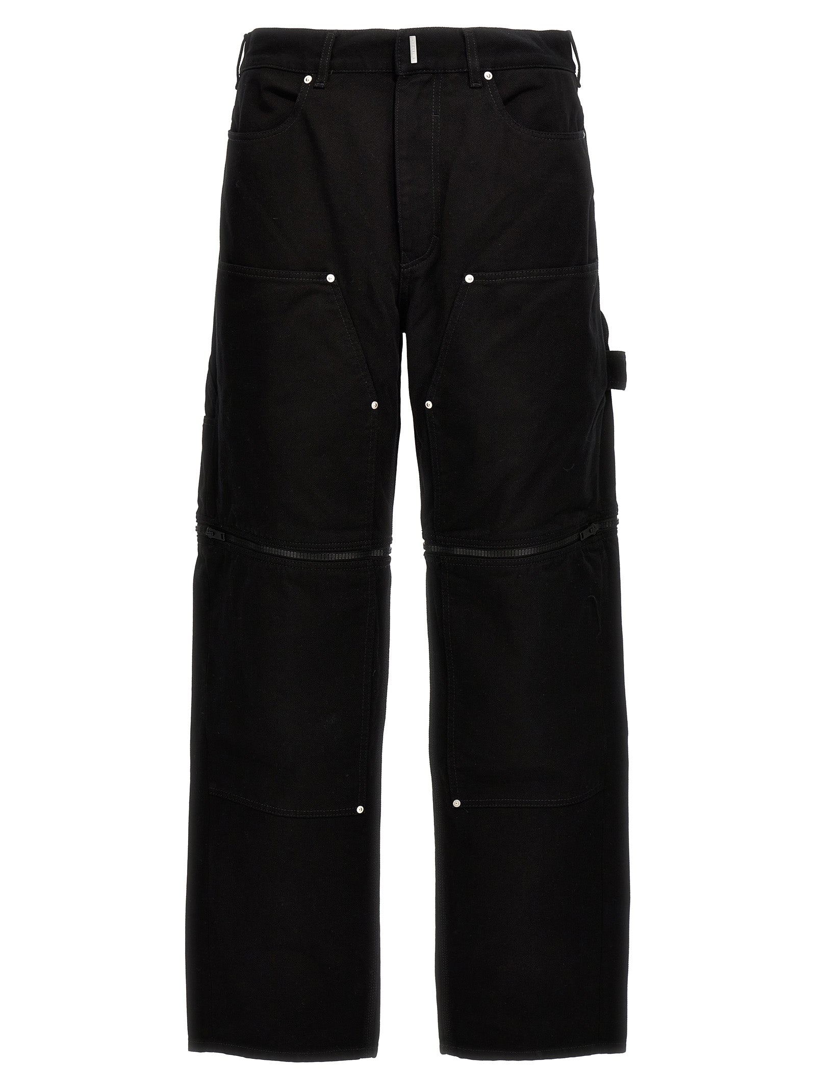 Givenchy Black Cotton Jeans Men's Denim