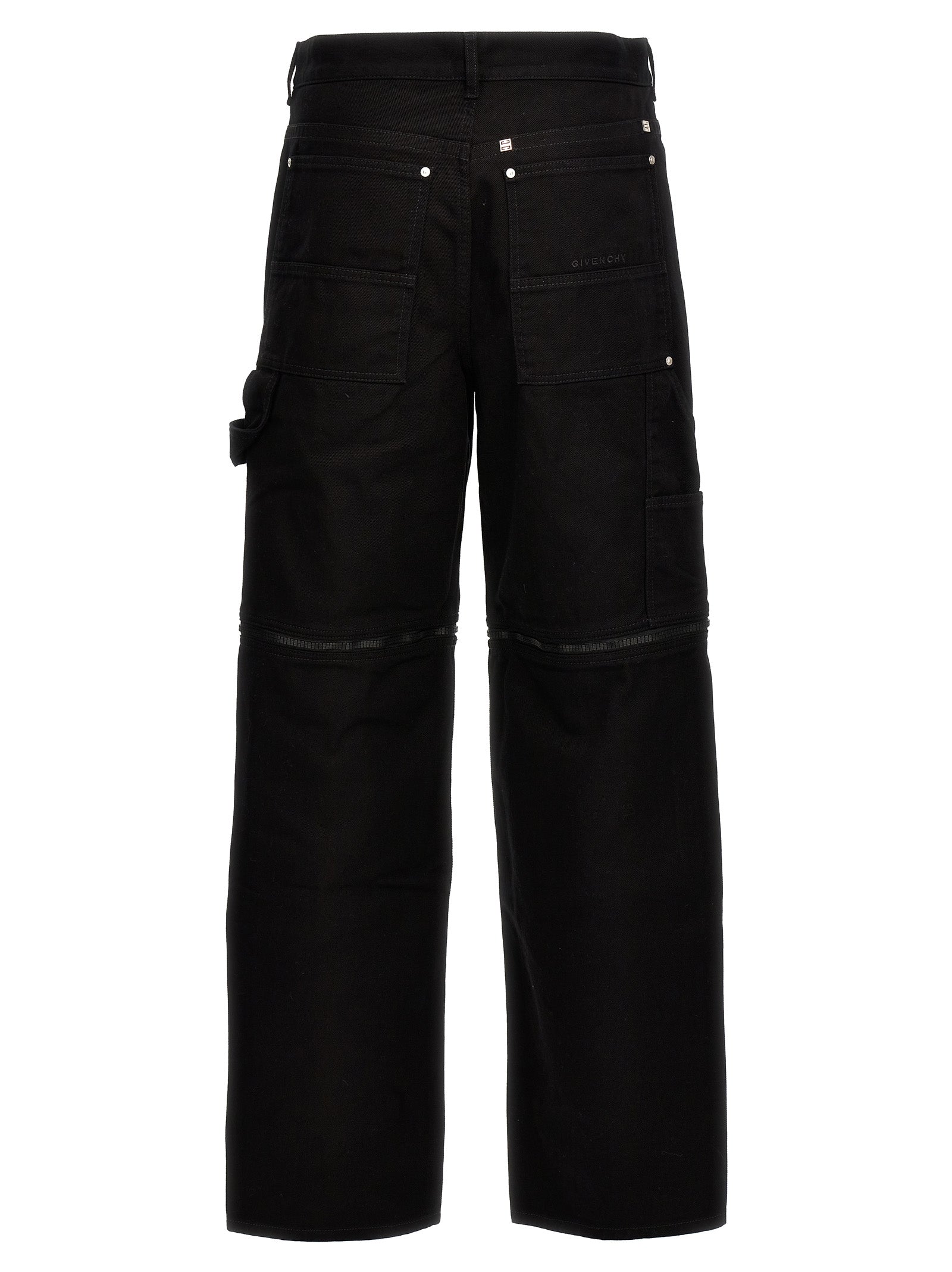 Givenchy Black Cotton Jeans Men's Denim