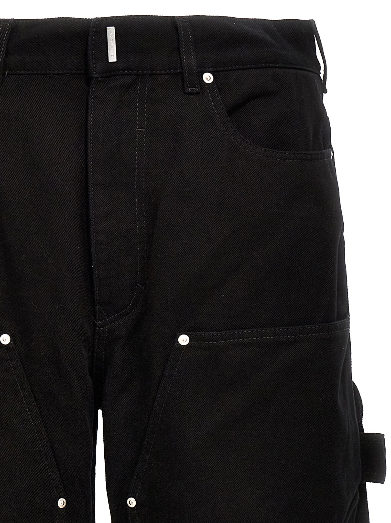 Givenchy Black Cotton Jeans Men's Denim