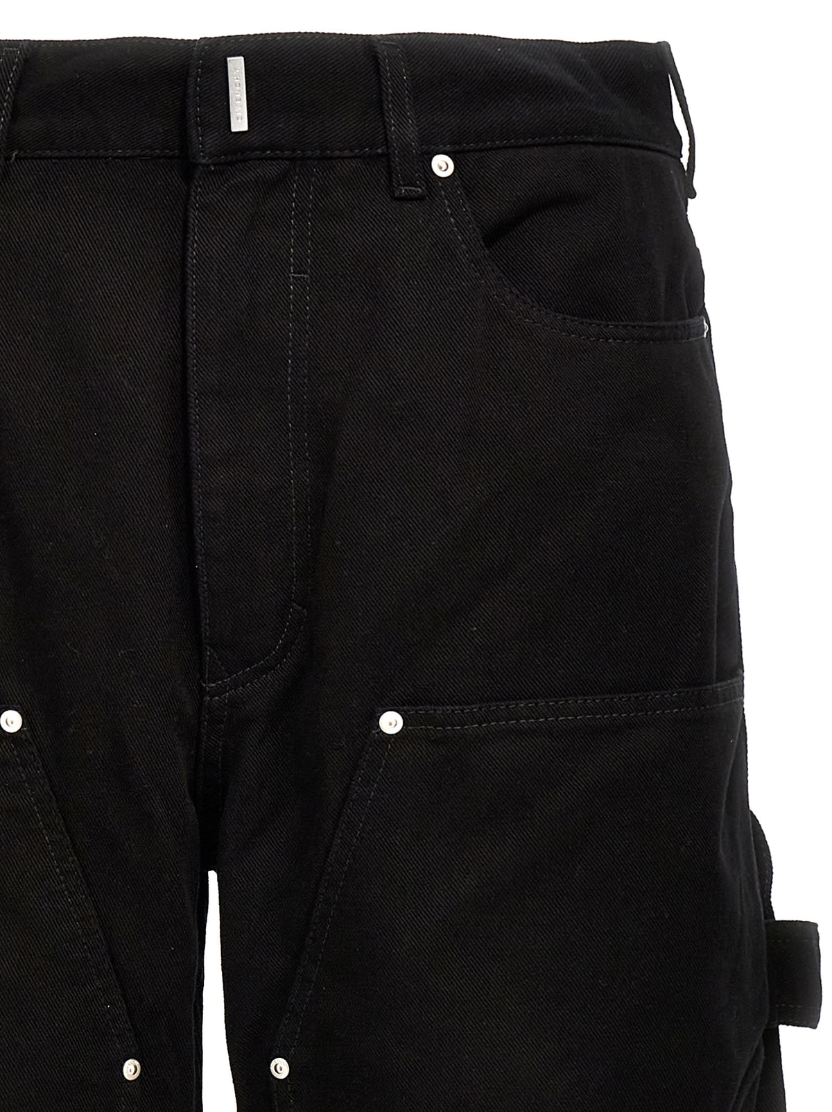 Givenchy Black Cotton Jeans Men's Denim