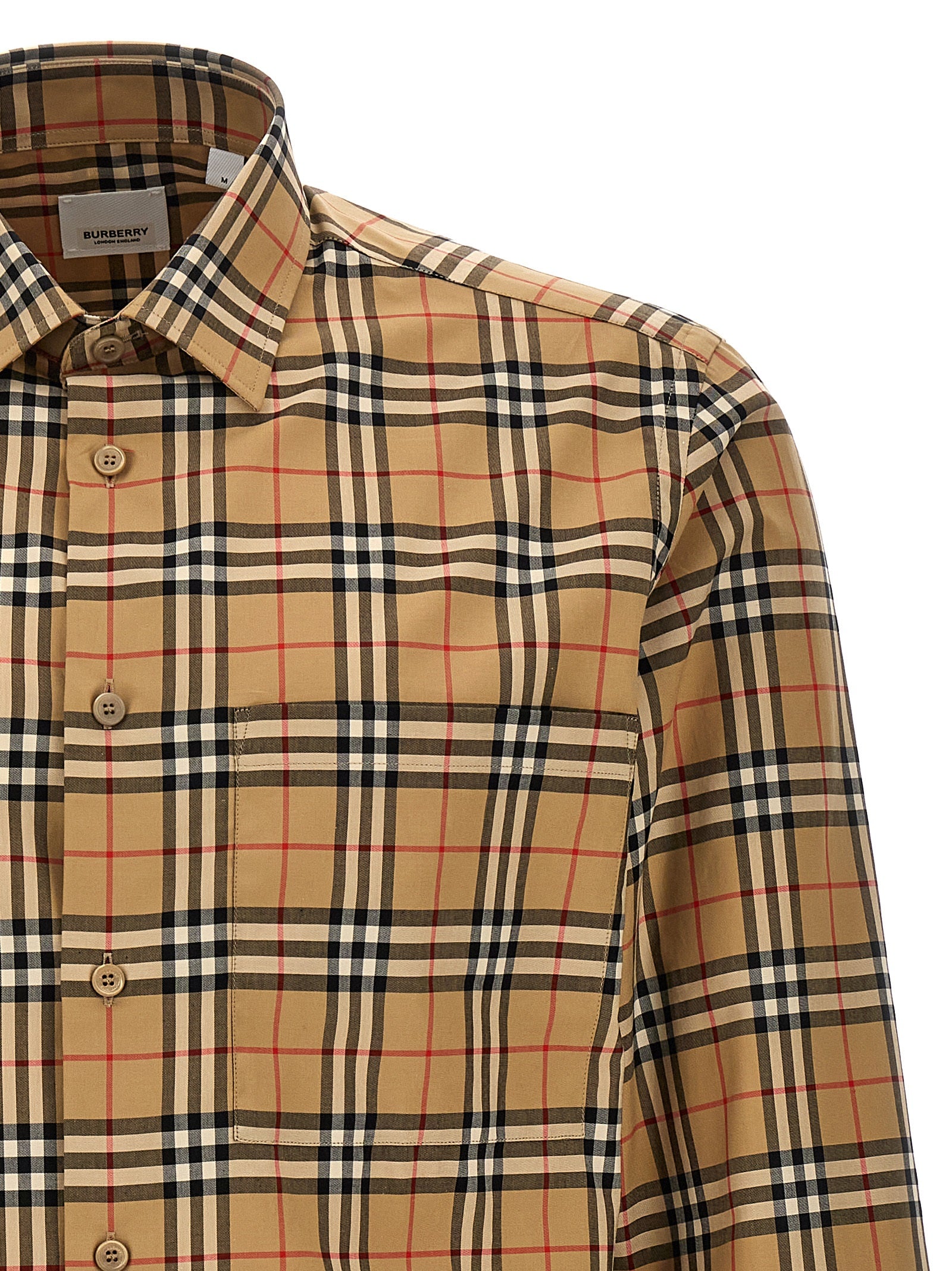 Burberry Beige Cotton Men's Blouse