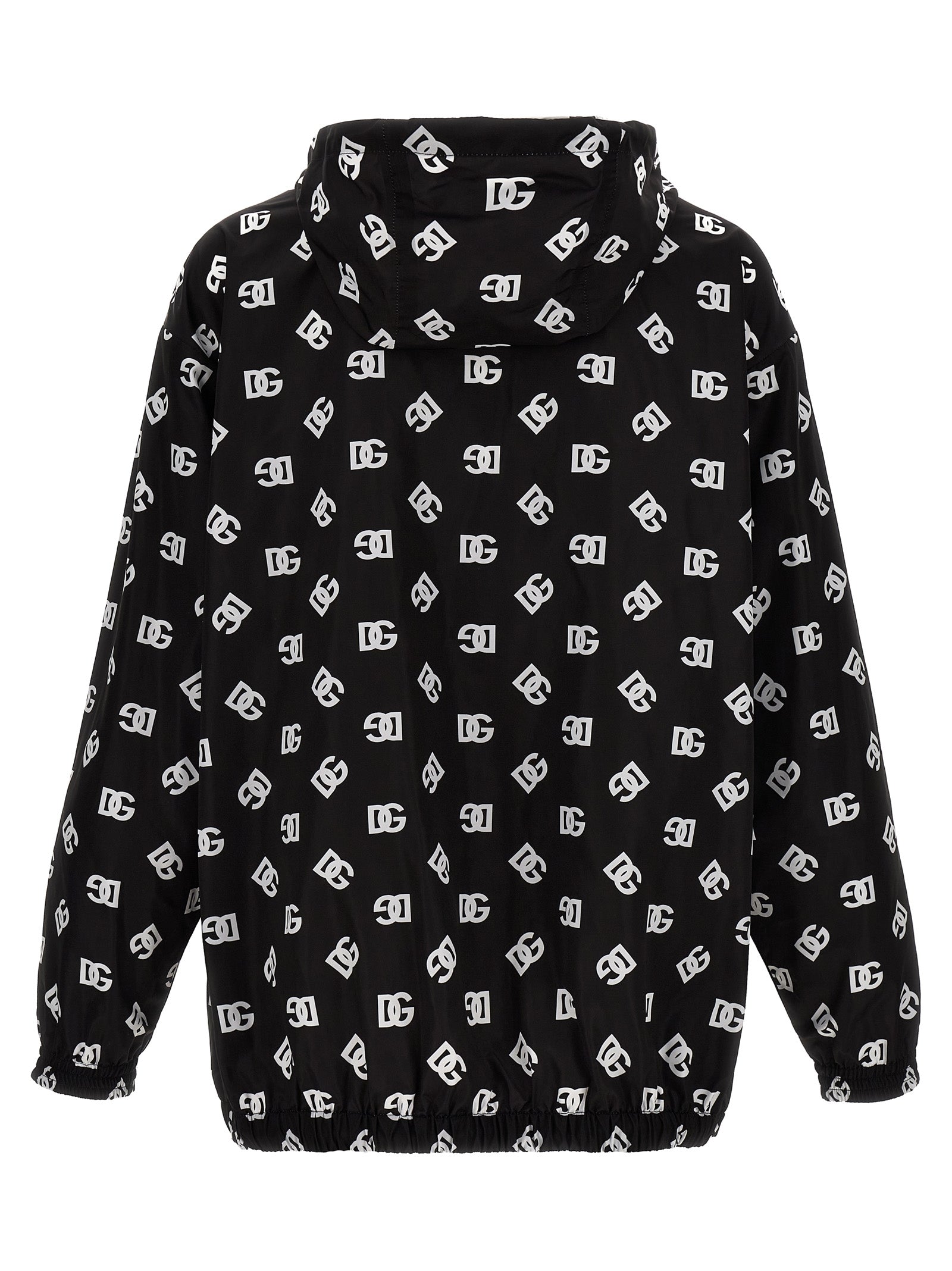 Dolce & Gabbana Bicolor Polyester Shell Men's Jacket