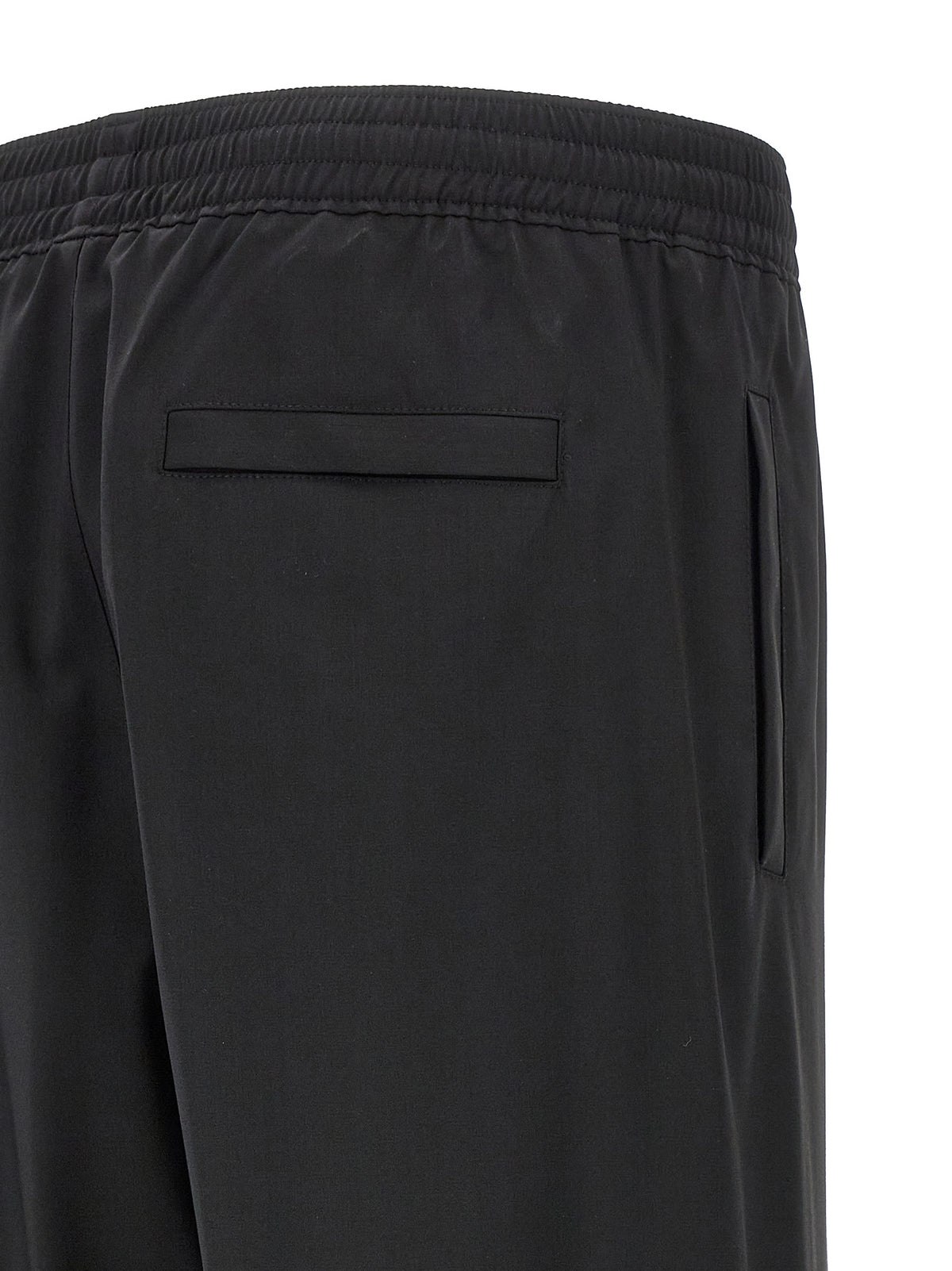 Givenchy Black Virgin Wool Casual Men's Pants
