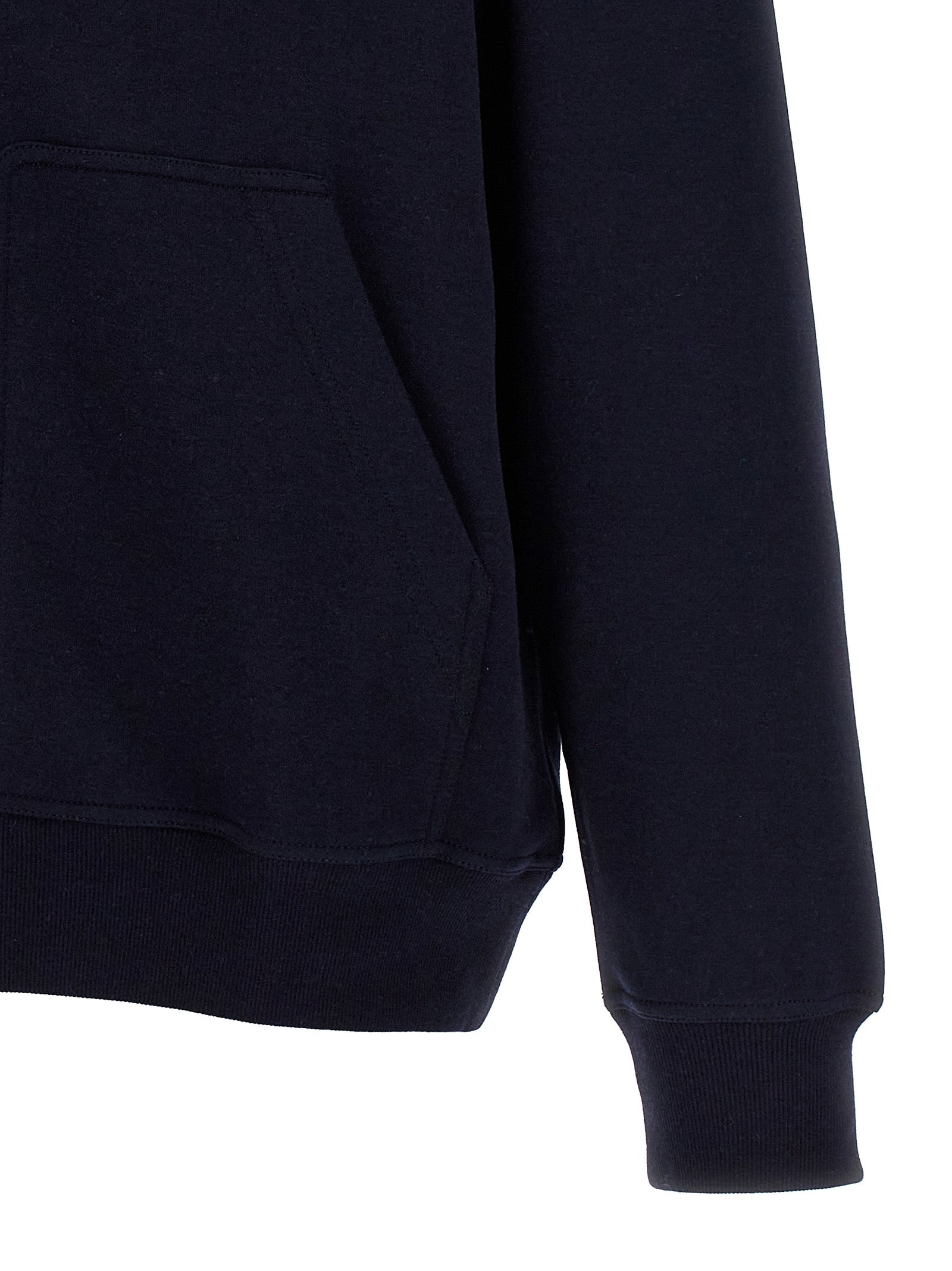Brunello Cucinelli Blue Cotton Men's Sweatshirt