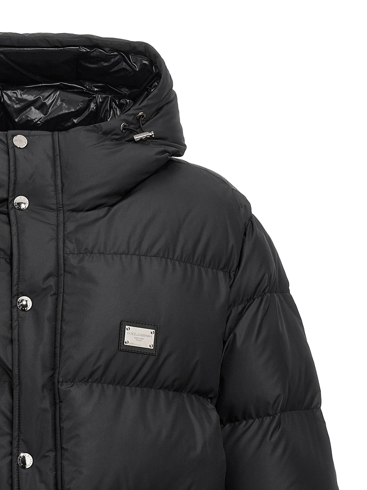 Dolce & Gabbana Black Polyester Men's Jacket
