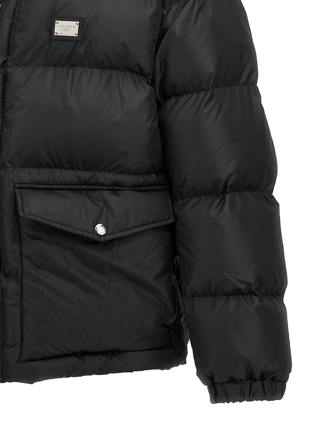 Dolce & Gabbana Black Polyester Men's Jacket