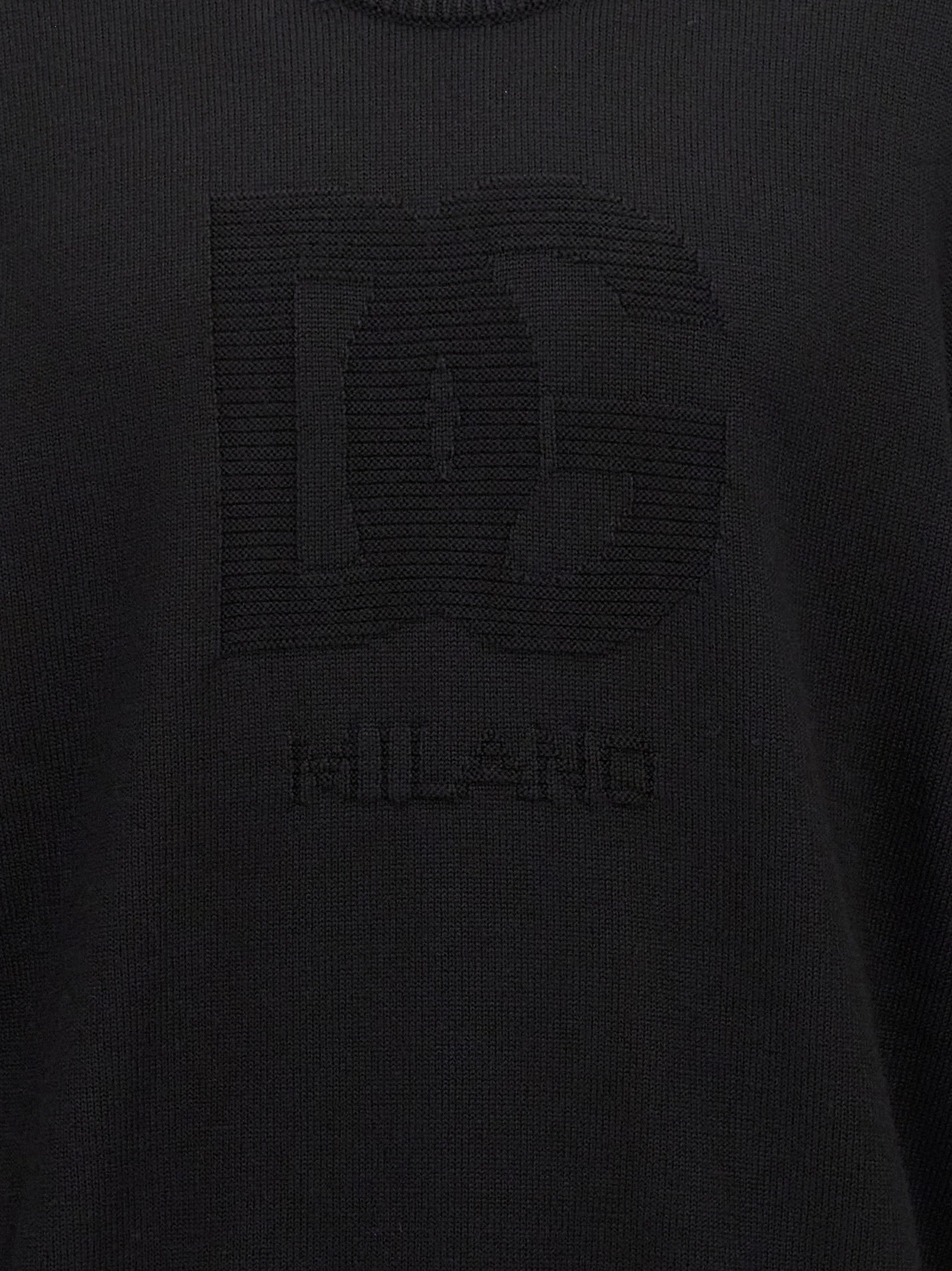Dolce & Gabbana Black Virgin Wool Men's Cardigan