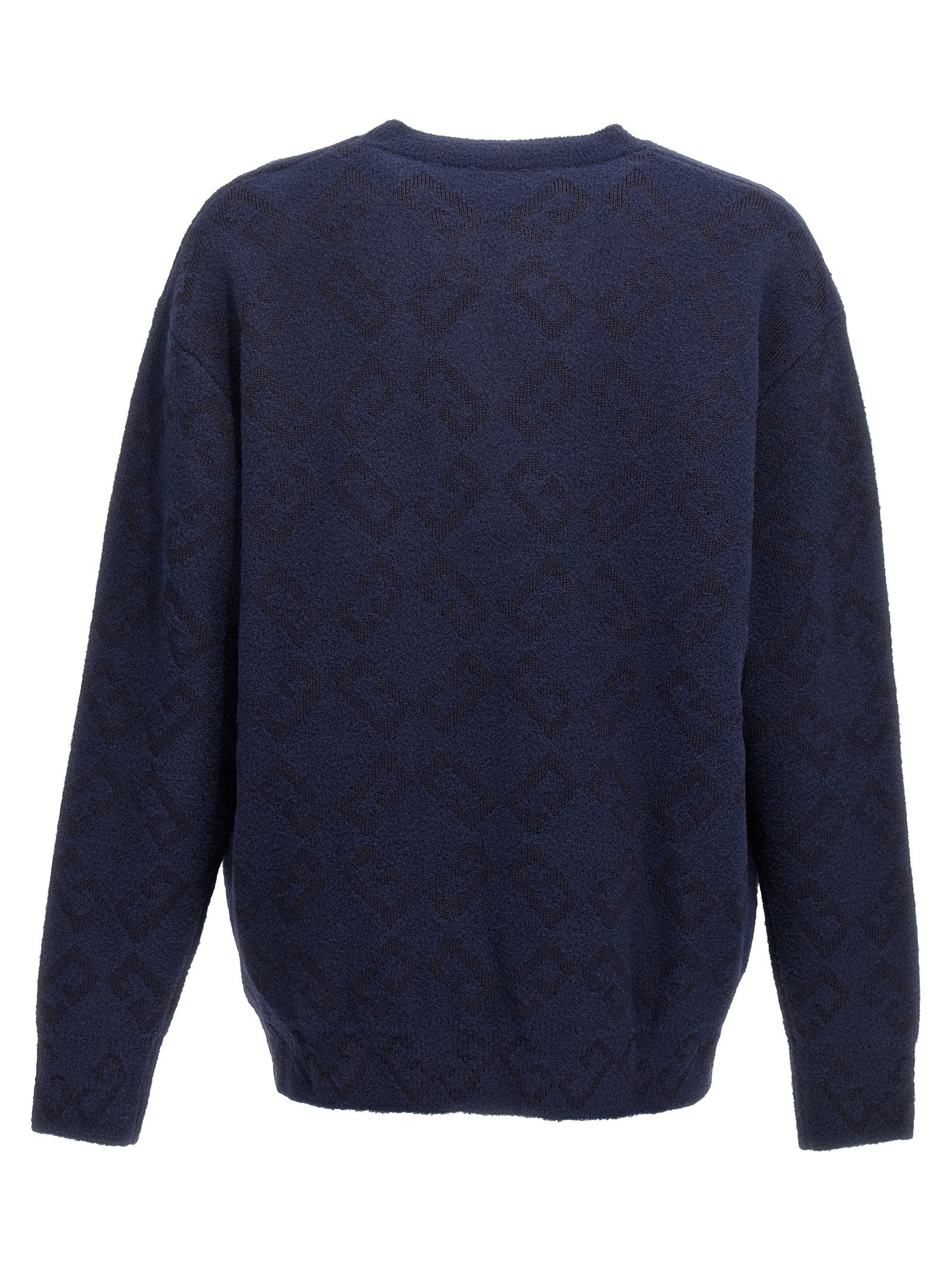 Givenchy Blue Wool Men's Cardigan