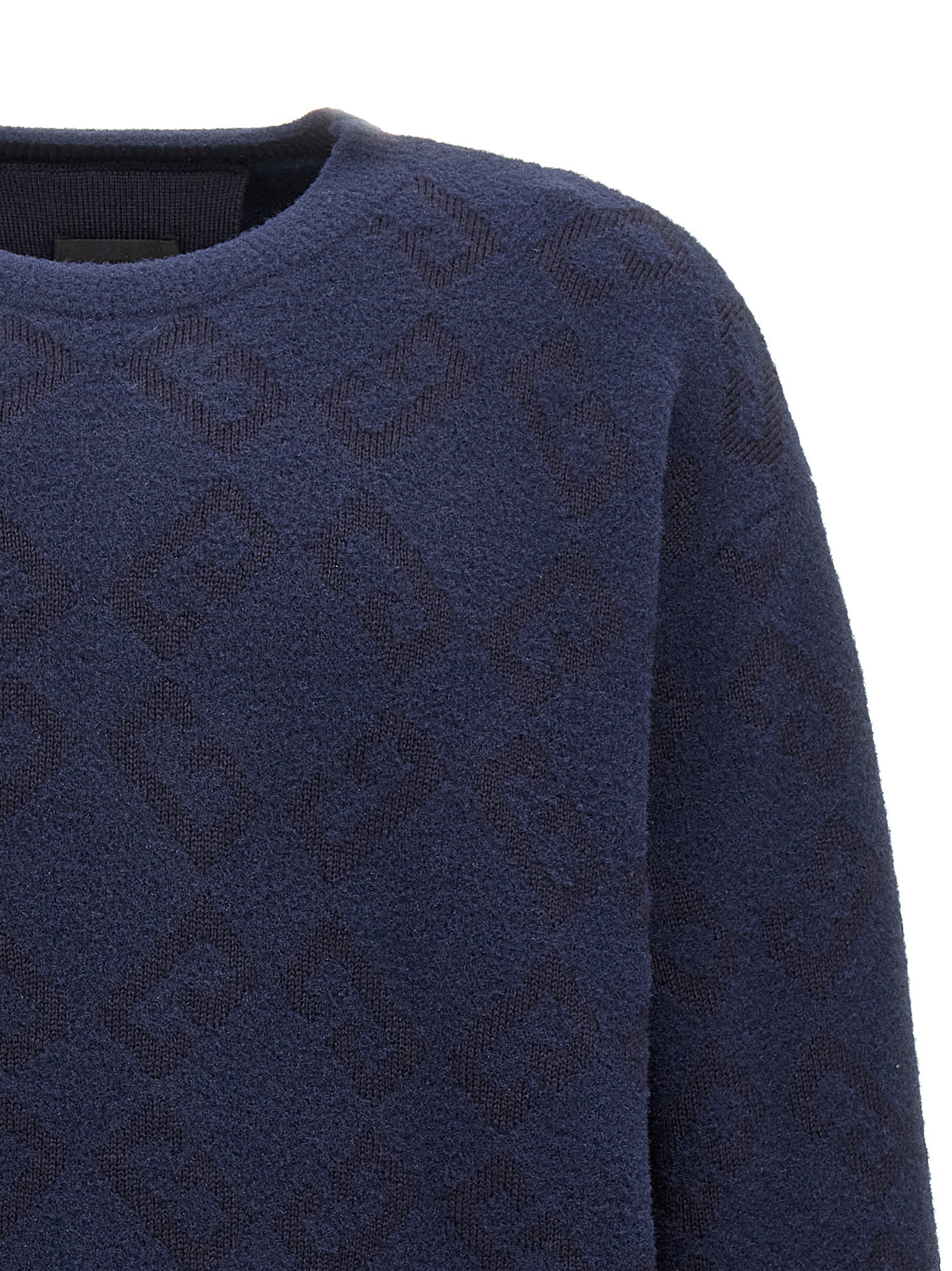 Givenchy Blue Wool Men's Cardigan