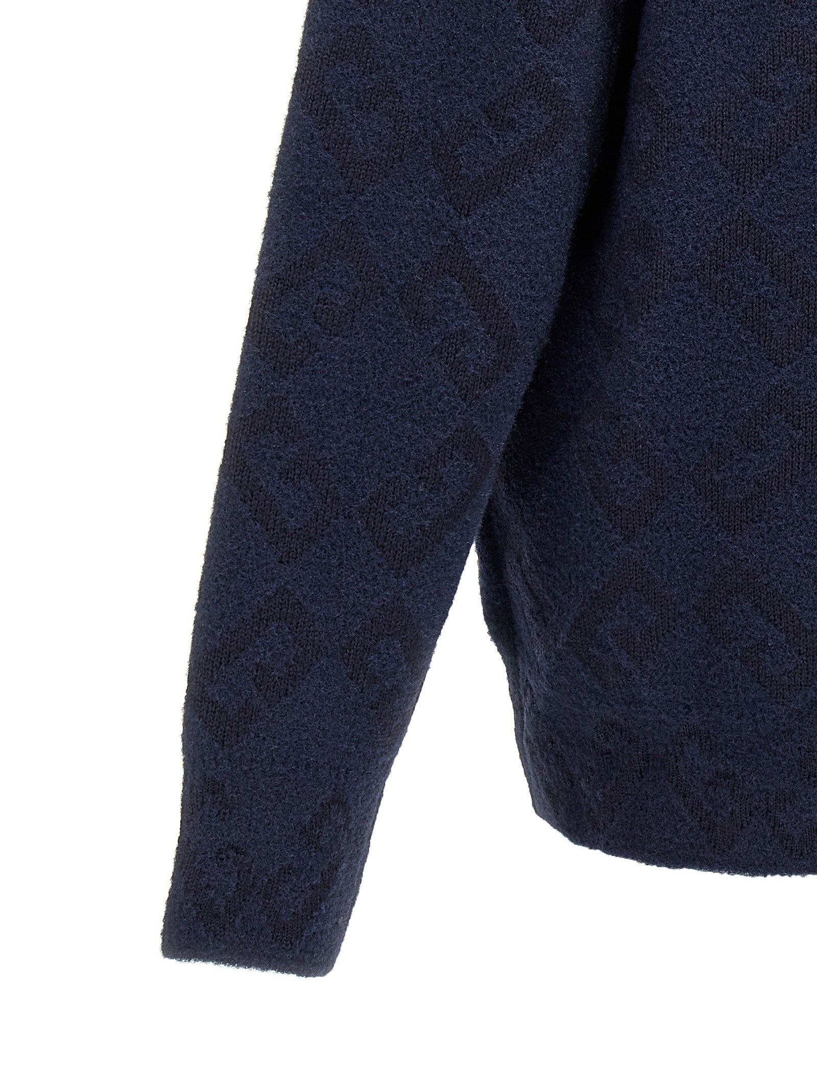 Givenchy Blue Wool Men's Cardigan