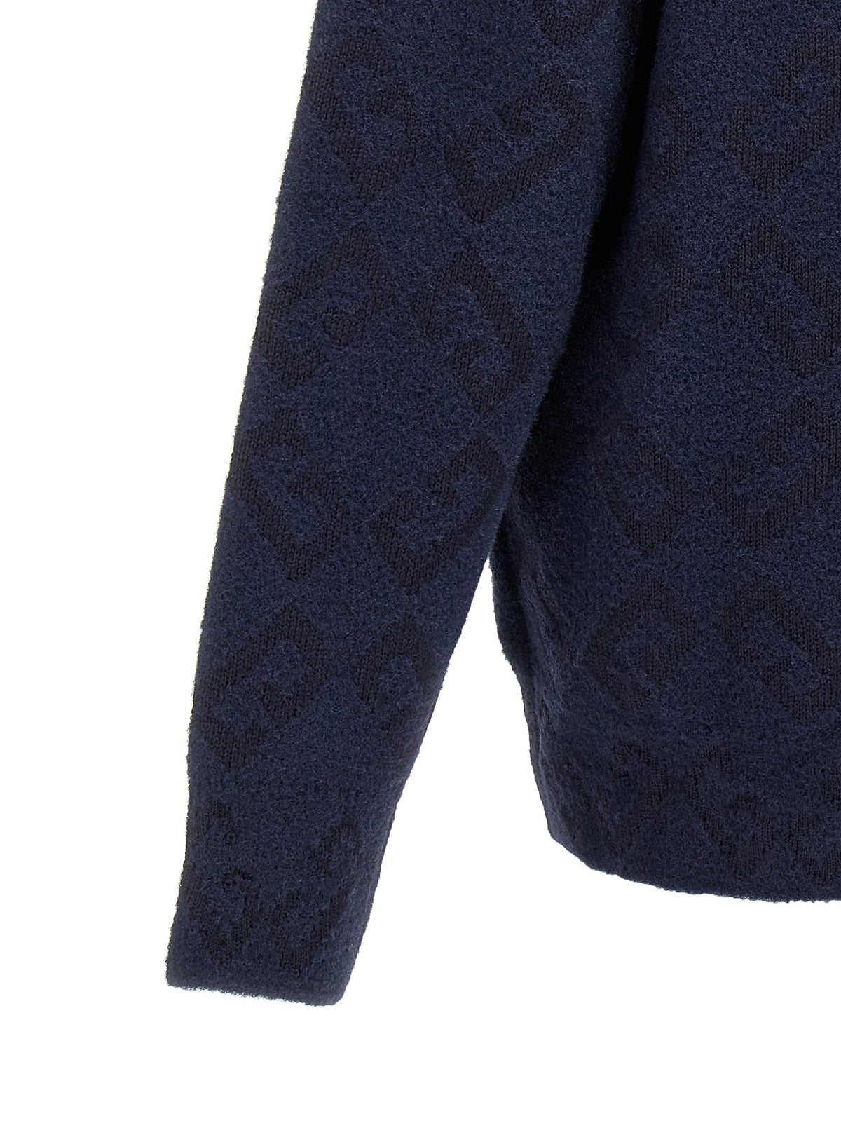 Givenchy Blue Wool Men's Cardigan