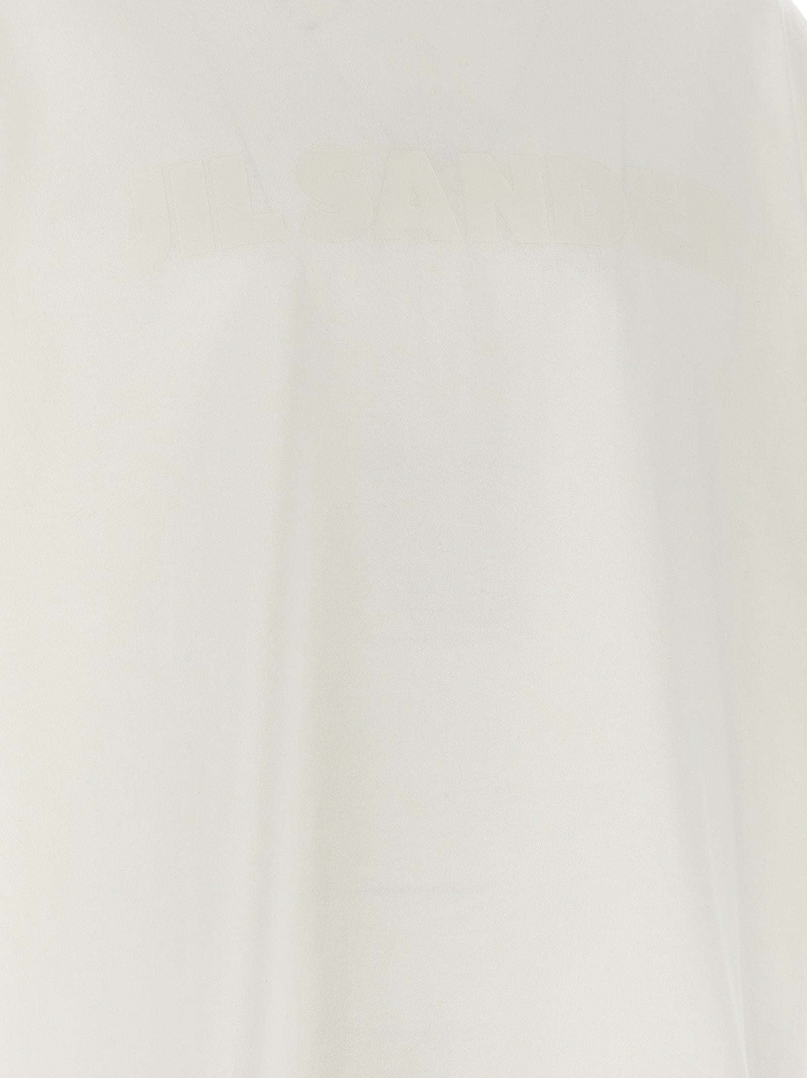 Jil Sander White Cotton Men's T-Shirt