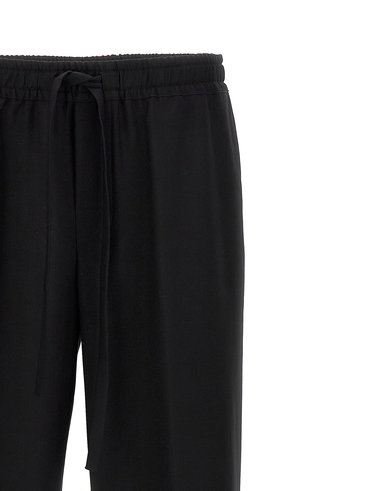 Dolce & Gabbana Black Virgin Wool Casual Men's Pants
