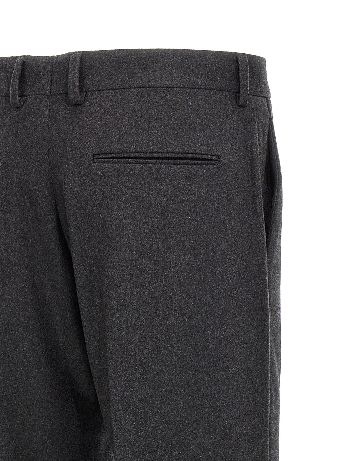 Fendi Gray Cashmere Casual Men's Pants