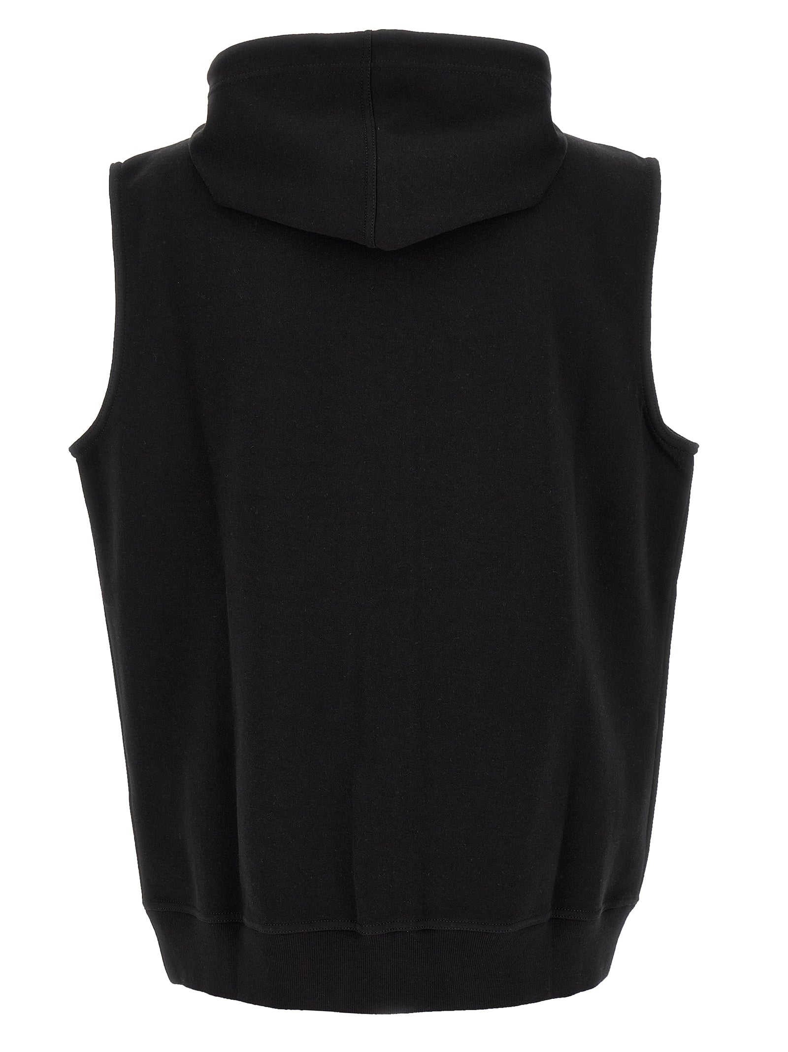 Brunello Cucinelli Black Cotton Sleeveless Men's Jacket